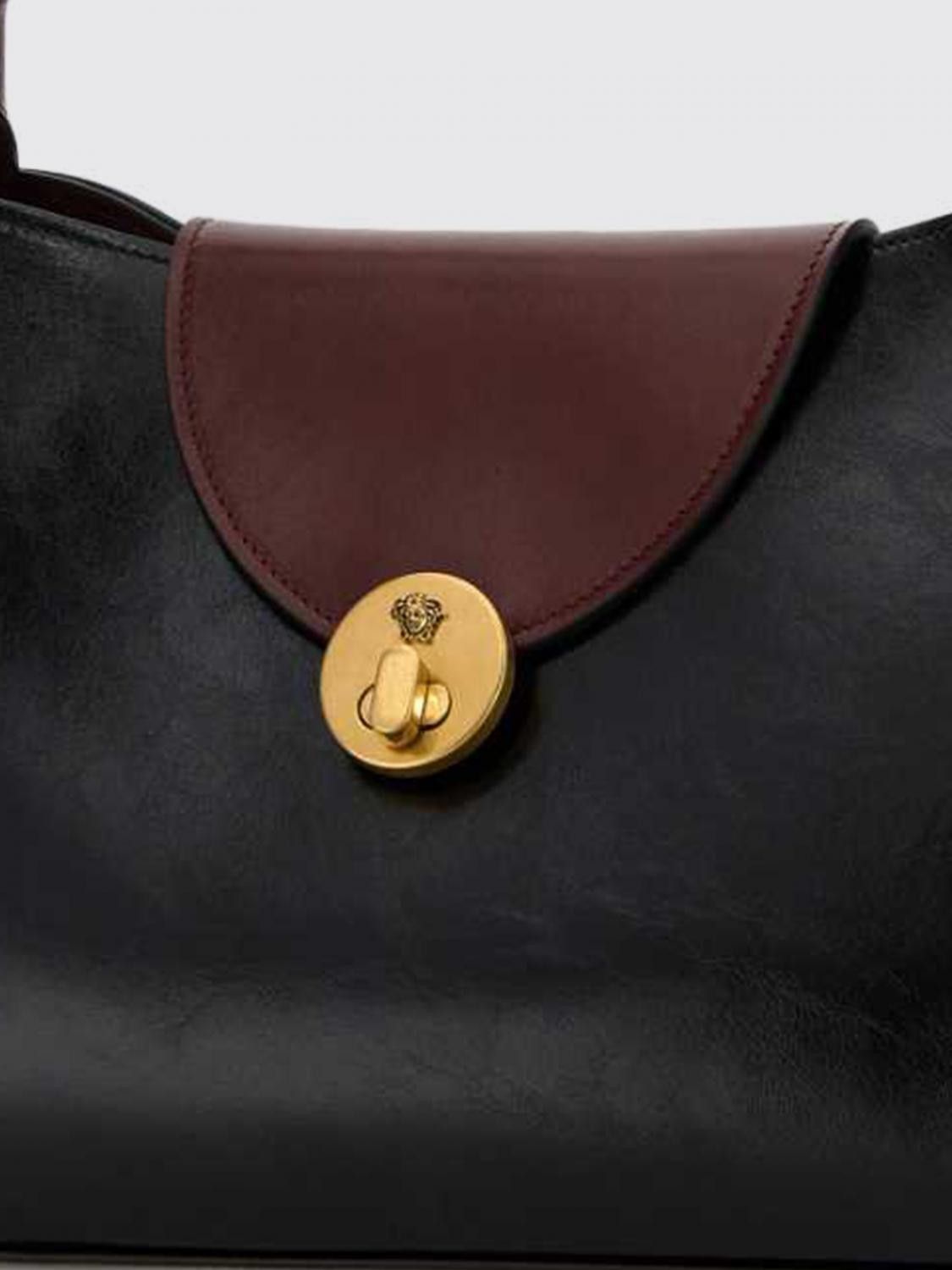 Versace Versace Shoulder Bag Woman Black Size ONE SIZE - 3 Thumbnail