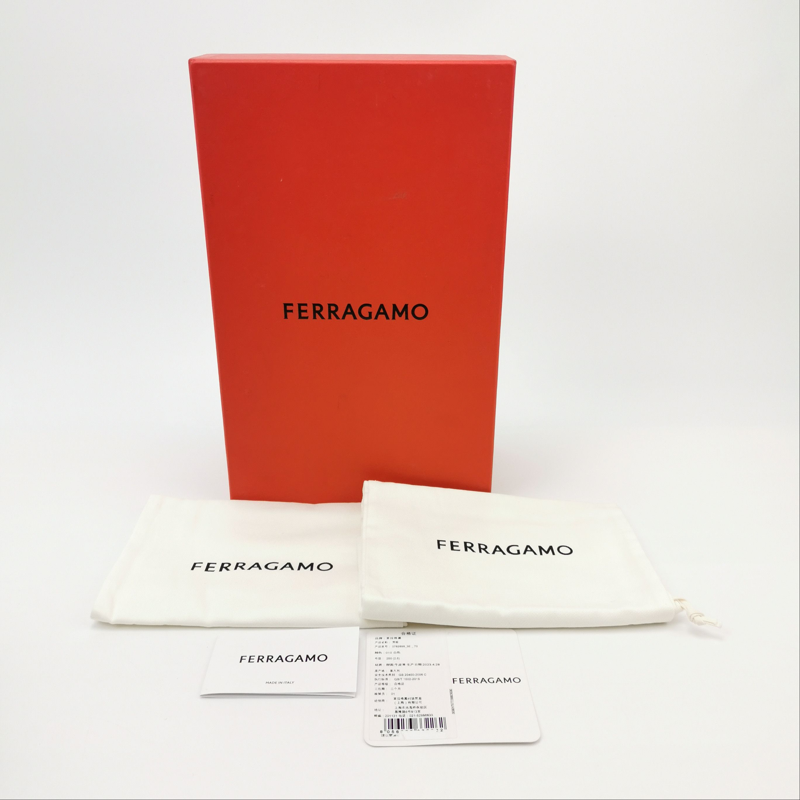 Salvatore Ferragamo Salvatore Ferragamo Bicolor Leather Logo Loafers Size 41 Size US 8 / EU 41 - 7 Thumbnail