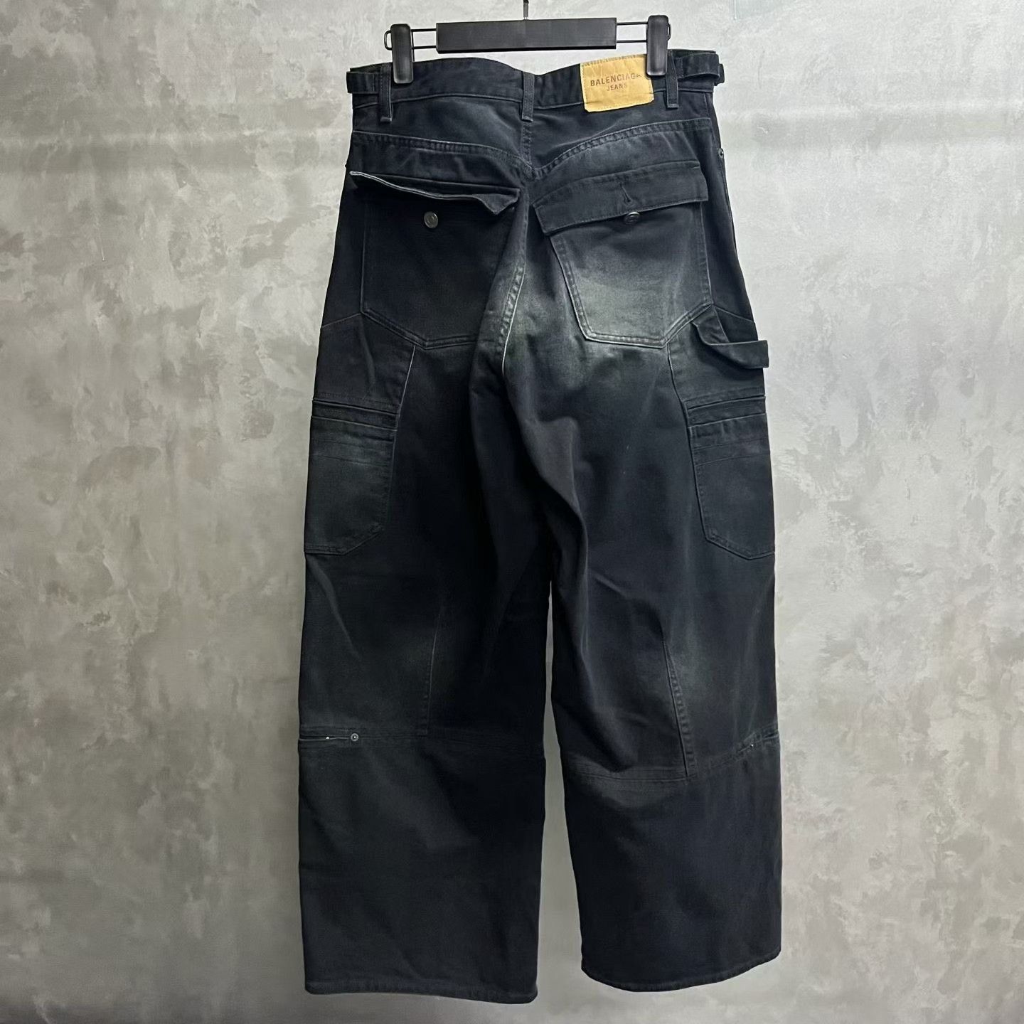 Balenciaga Balenciaga Retro Denim Black Denim Jeans 30 Men Size US 30 / EU 46 - 2 Thumbnail