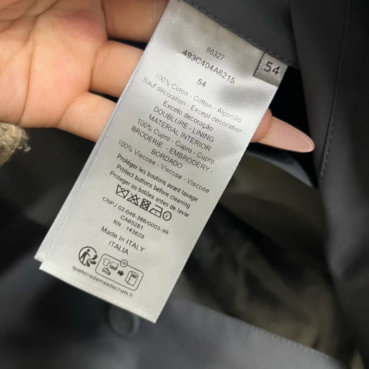 Dior Dior Cropped Gray Light Jacket xs Men Size US XS / EU 42 / 0 - 5 Thumbnail
