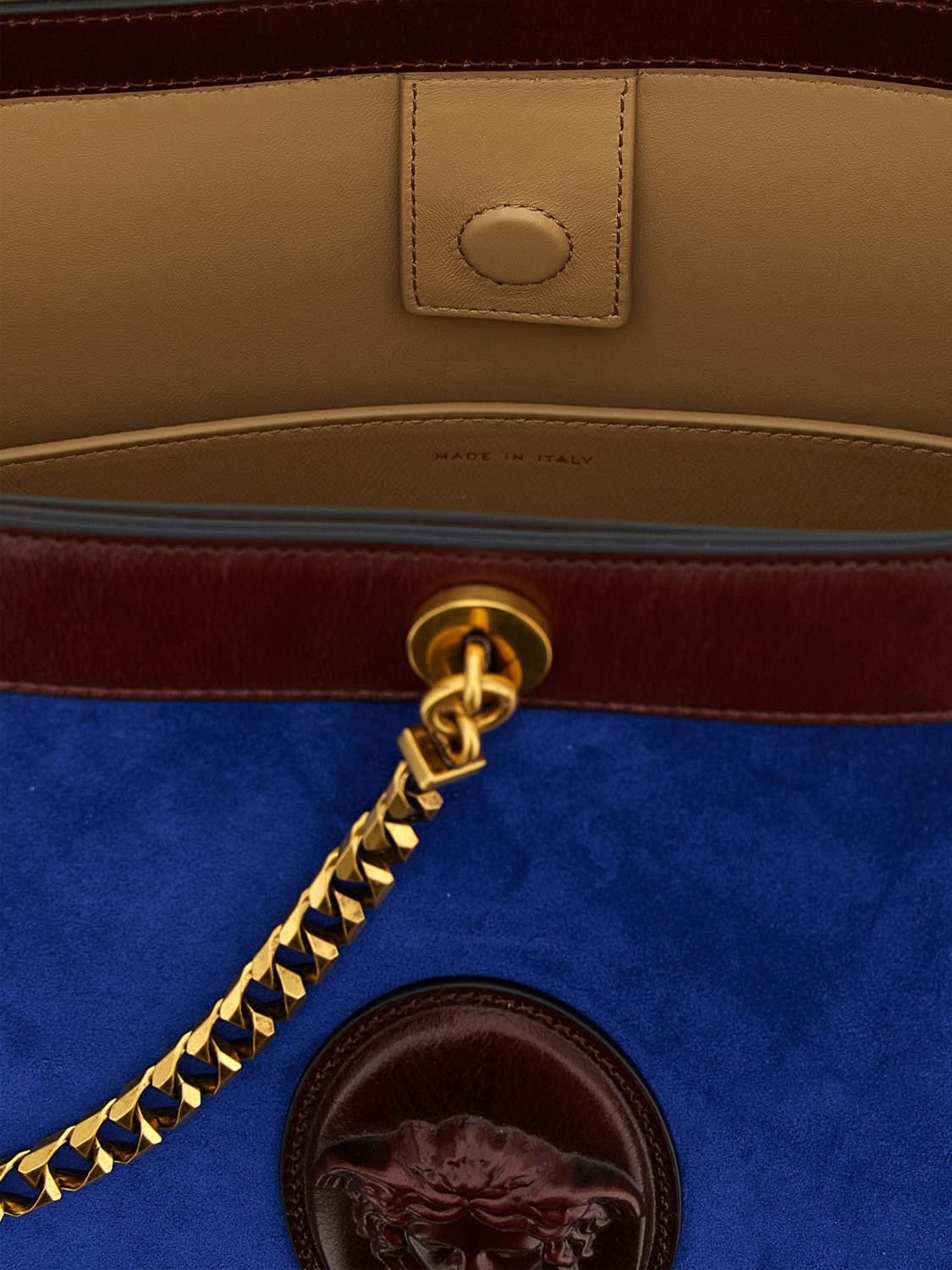 Versace Versace Shoulder Bag Woman Blue Size ONE SIZE - 4 Thumbnail