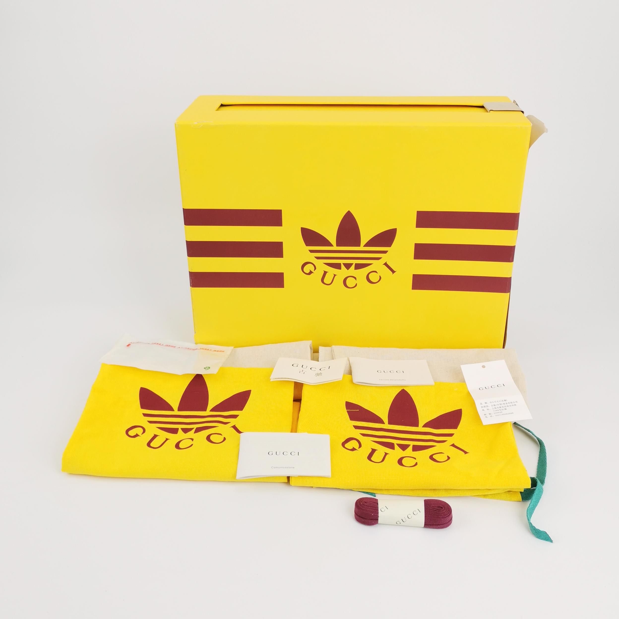 Gucci Gucci x Adidas ZX8000 Suede & Nylon Sneakers 41.5 Size US 8 / EU 41 - 7 Thumbnail