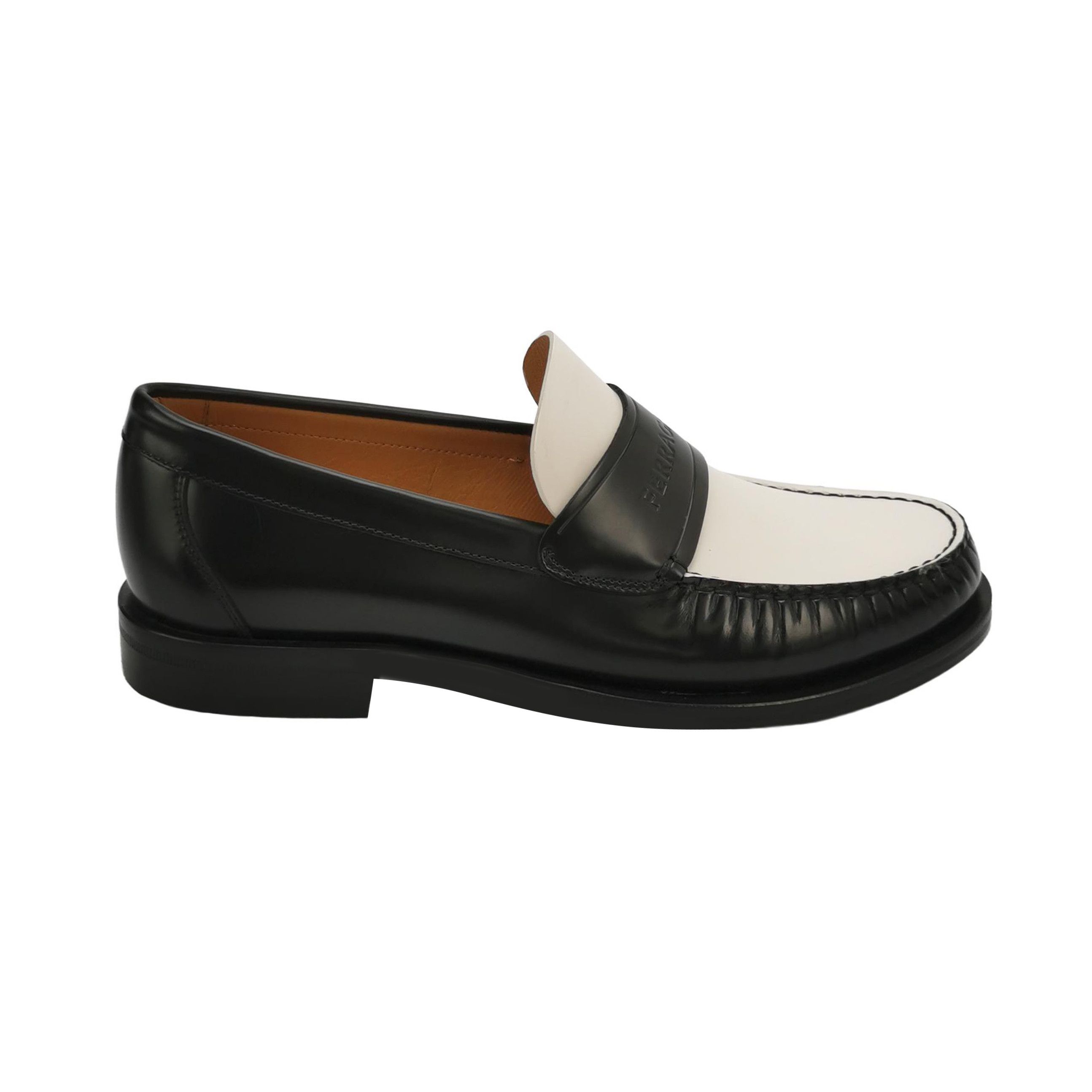 Salvatore Ferragamo Salvatore Ferragamo Bi-Color Leather Loafers US 8.5 Size US 8 / EU 41 - 2 Thumbnail