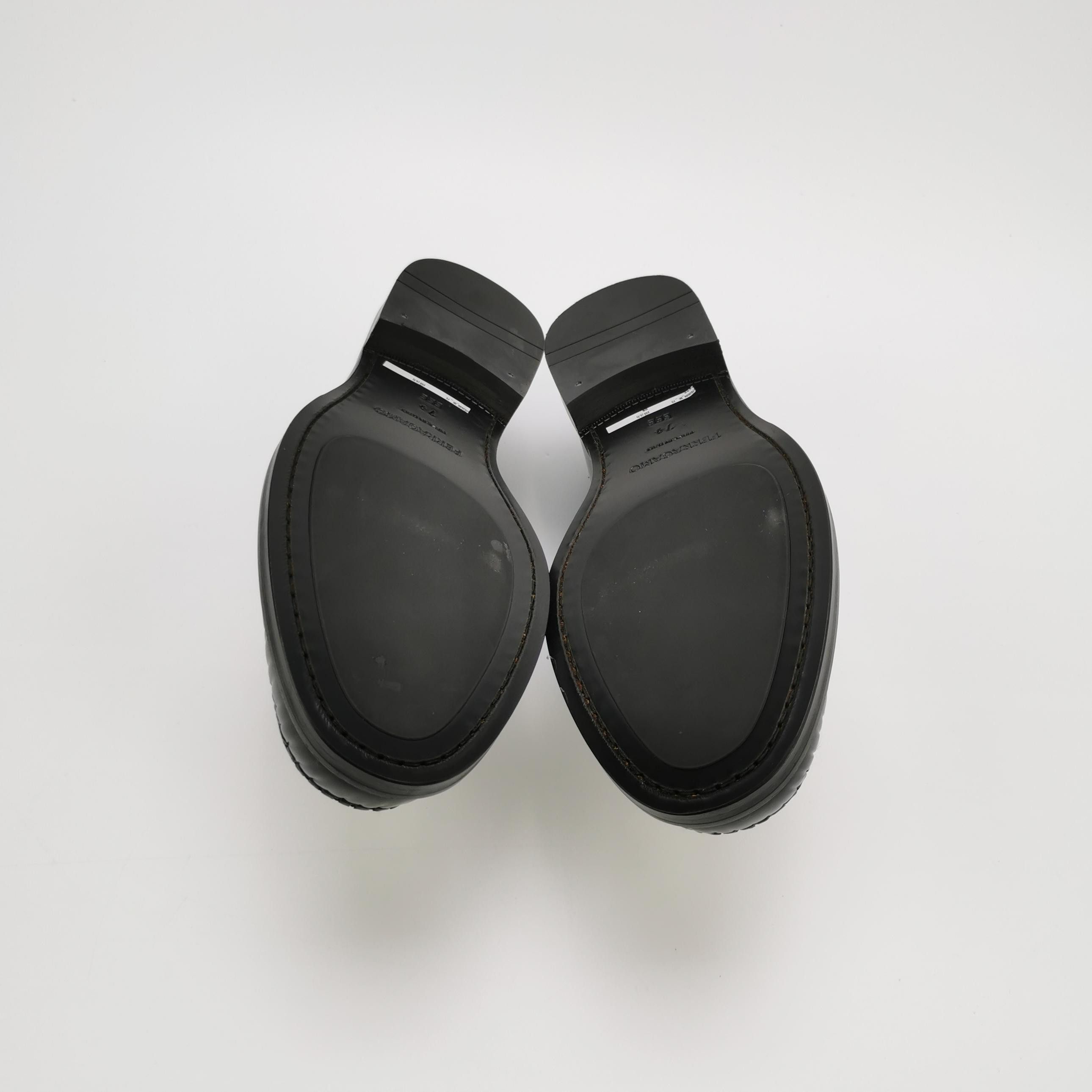 Salvatore Ferragamo Salvatore Ferragamo Bi-Color Leather Loafers US 8.5 Size US 8 / EU 41 - 6 Thumbnail