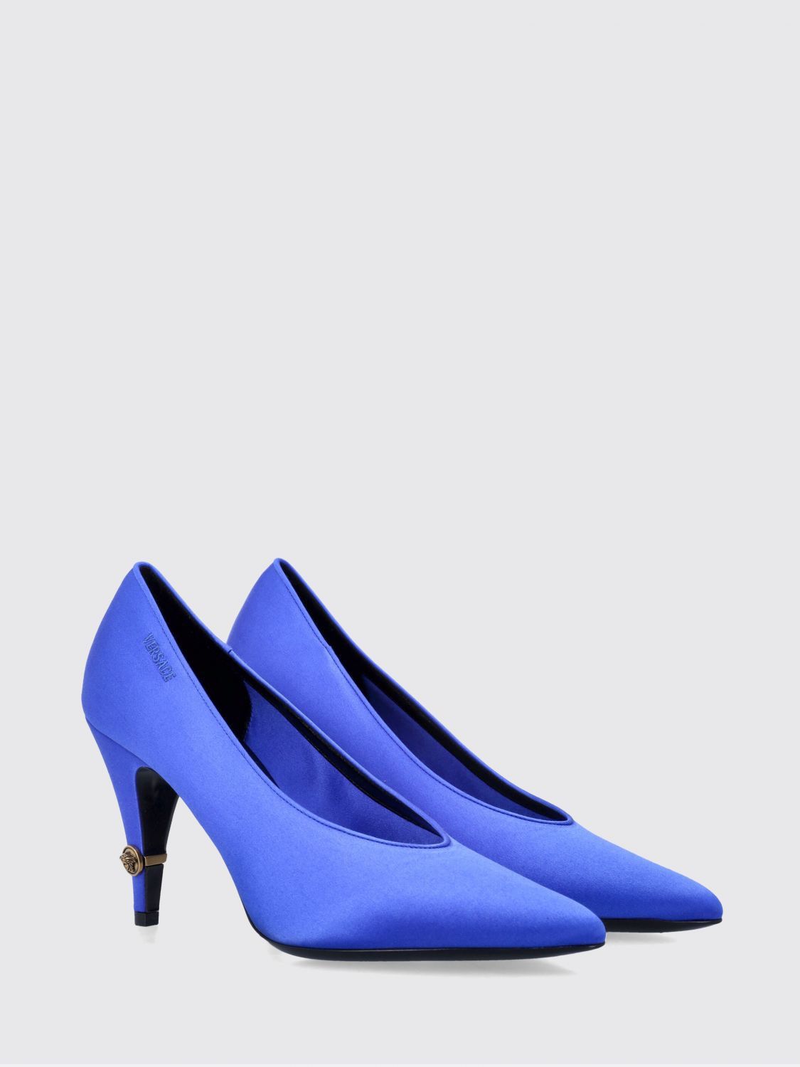 Versace Versace Pump Woman Blue Size US 6 / IT 36 - 2 Thumbnail