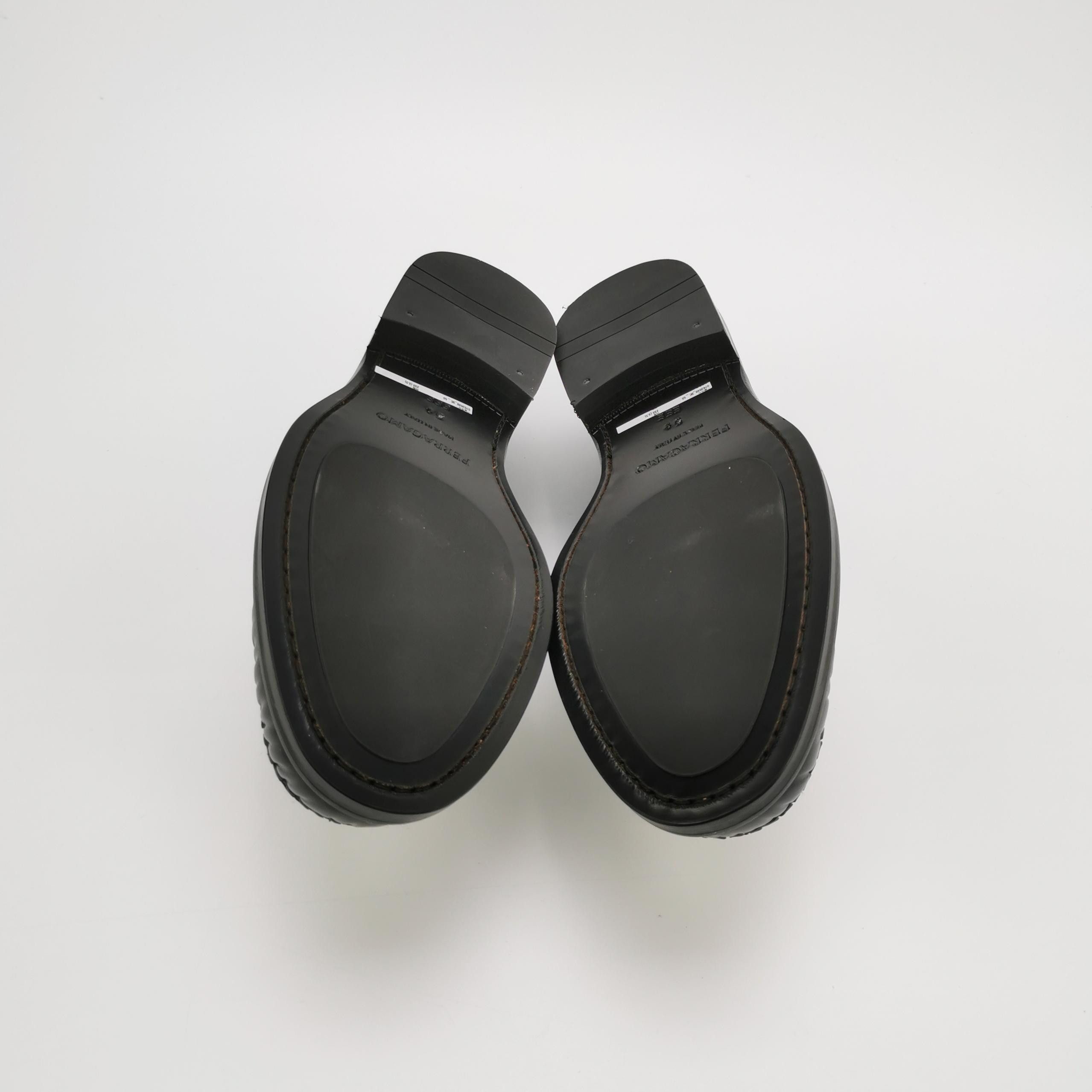 Salvatore Ferragamo Salvatore Ferragamo Bicolor Logo Loafers 39.5 Size US 6 / EU 39 - 6 Thumbnail