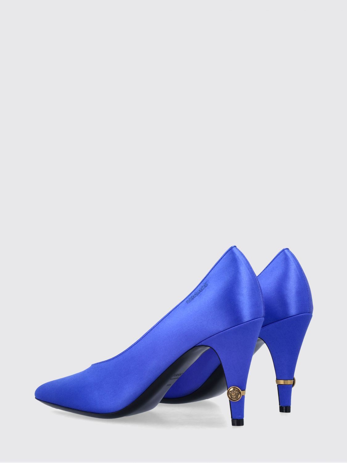 Versace Versace Pump Woman Blue Size US 8.5 / IT 38.5 - 3 Thumbnail