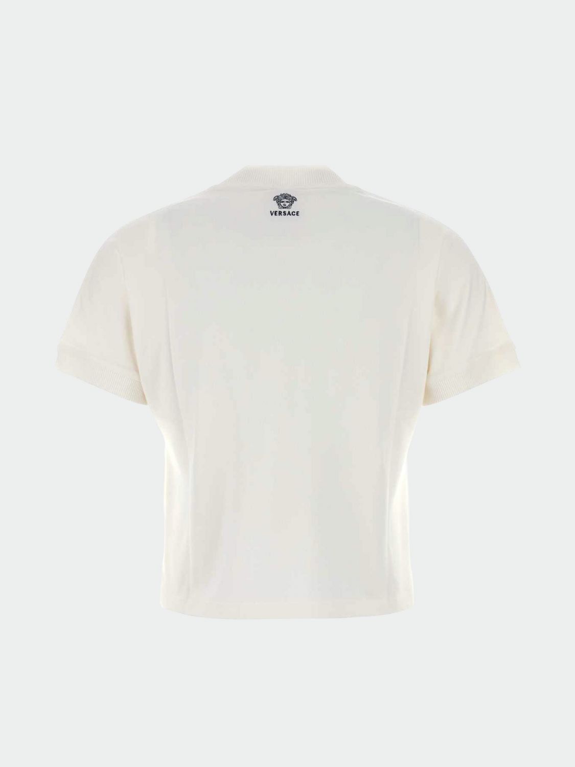 Versace Versace T-Shirt Woman White Size XS / US 0-2 / IT 36-38 - 3 Thumbnail