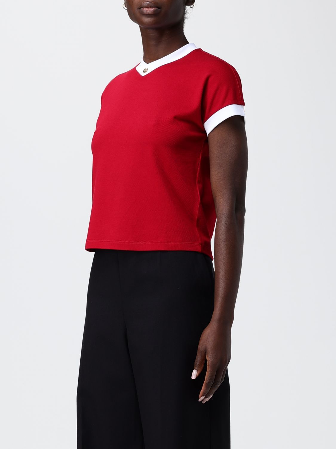 Versace Versace T-Shirt Woman Red Size M / US 6-8 / IT 42-44 - 3 Thumbnail