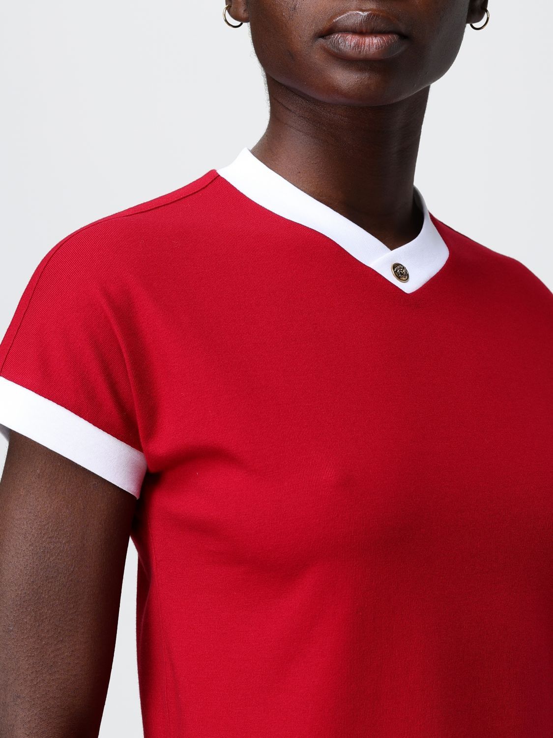 Versace Versace T-Shirt Woman Red Size M / US 6-8 / IT 42-44 - 4 Thumbnail