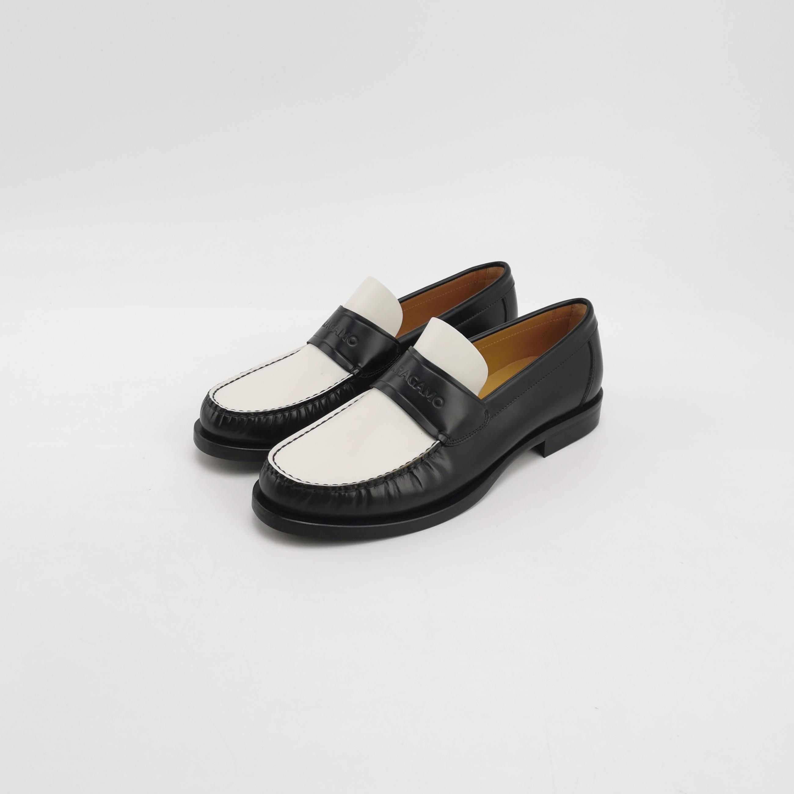 Salvatore Ferragamo Salvatore Ferragamo Bi-Color Leather Loafers Size 7.5 Size US 8 / EU 41 - 3 Thumbnail