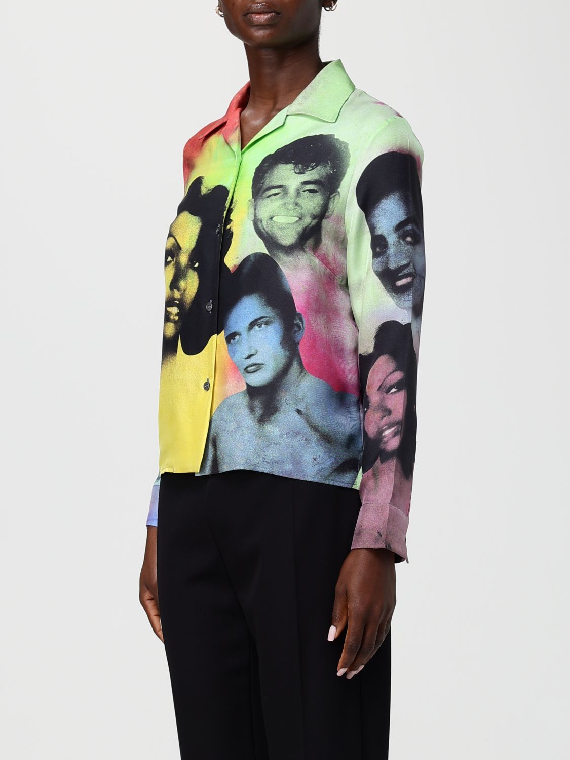 Versace Versace Shirt Woman Multicolor Size M / US 6-8 / IT 42-44 - 4 Thumbnail