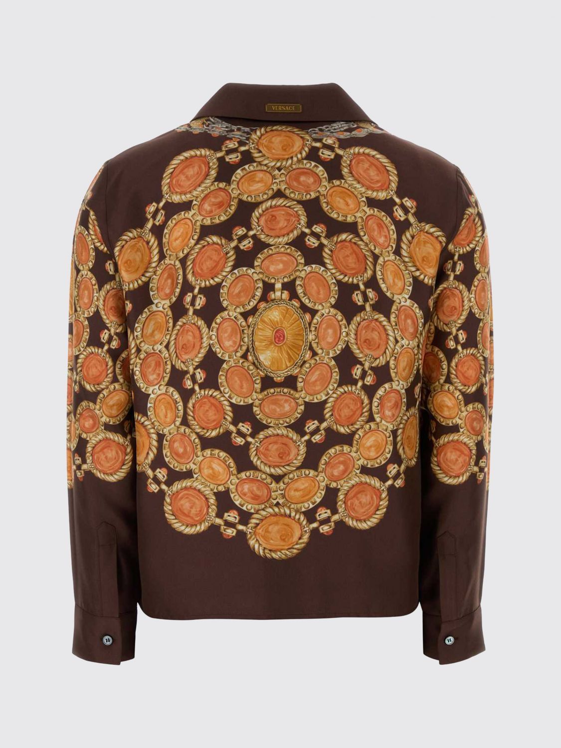 Versace Versace Shirt Woman Brown Size S / US 4 / IT 40 - 3 Thumbnail