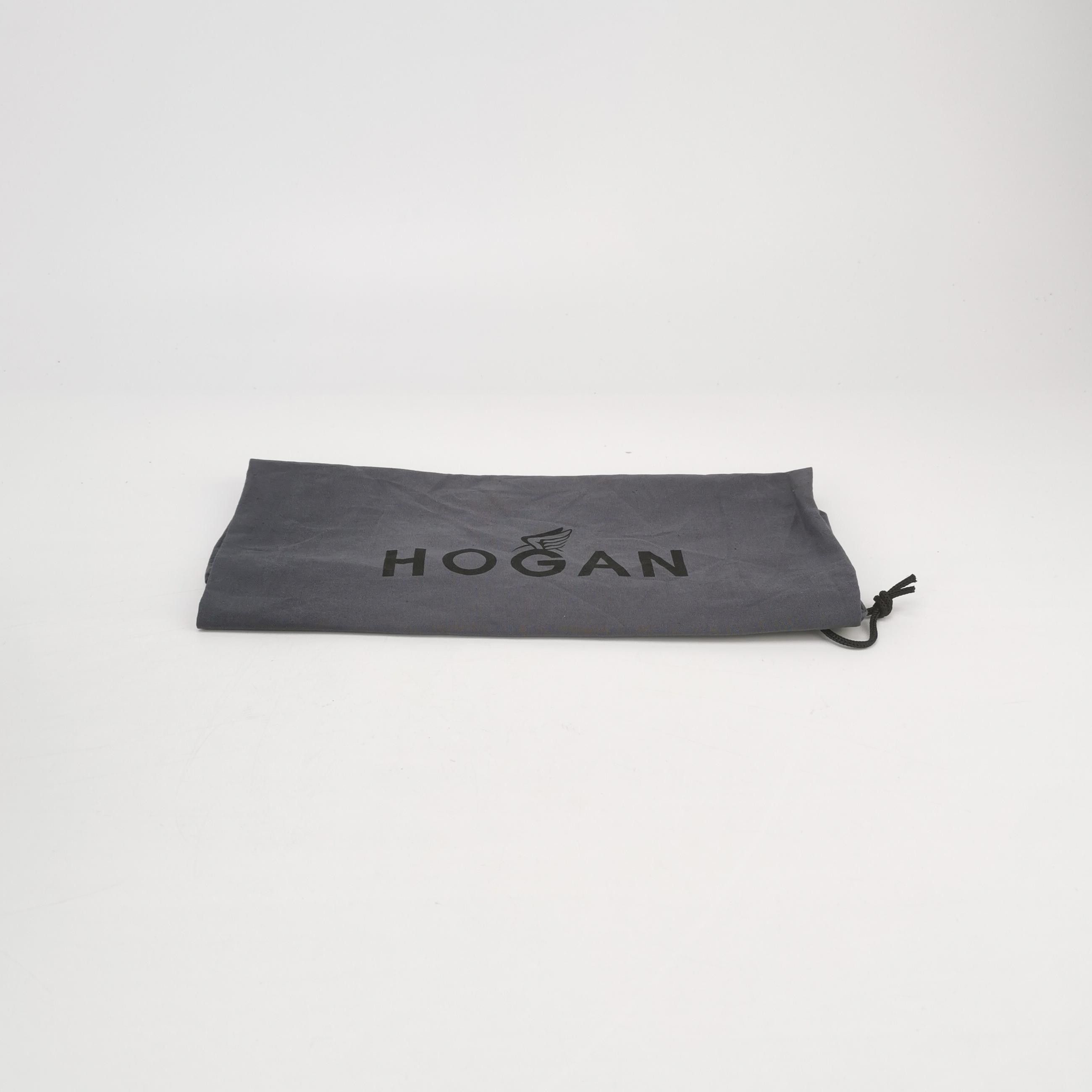 Hogan Hogan Black Leather Low-Top Sneakers 41.5 Size US 8 / EU 41 - 7 Thumbnail