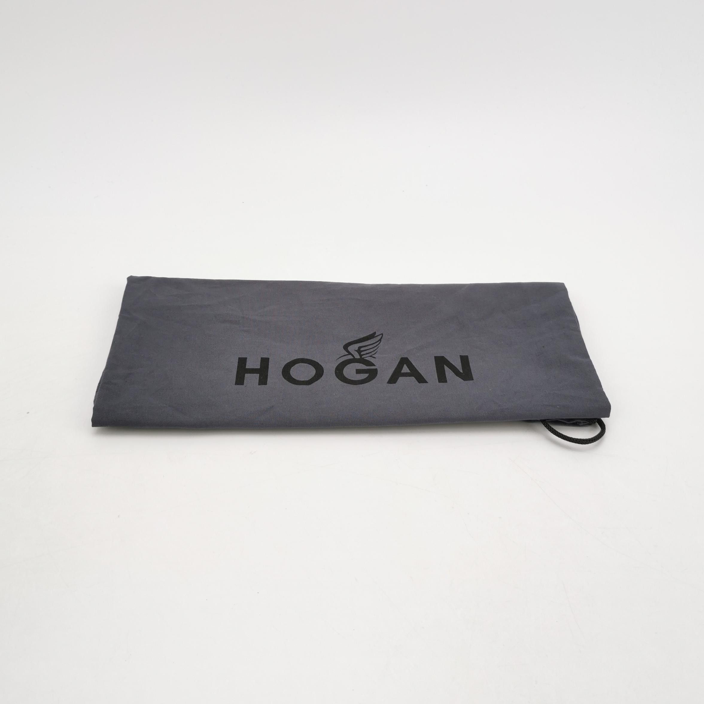 Hogan Hogan Black Leather Low-Top Sneakers EU 41 Size US 8 / EU 41 - 8 Thumbnail