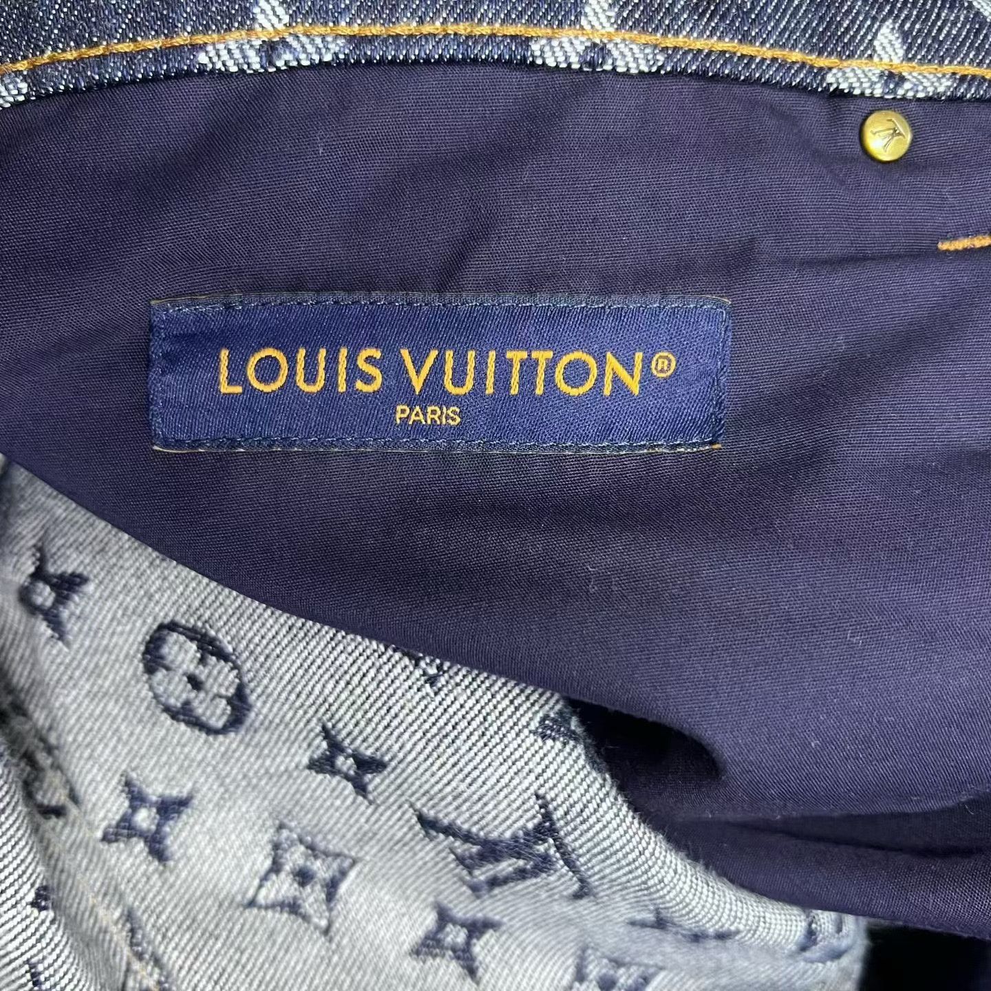 Louis Vuitton Louis Vuitton Retro Blue Denim Jeans 28 Men Size US 28 / EU 44 - 3 Thumbnail
