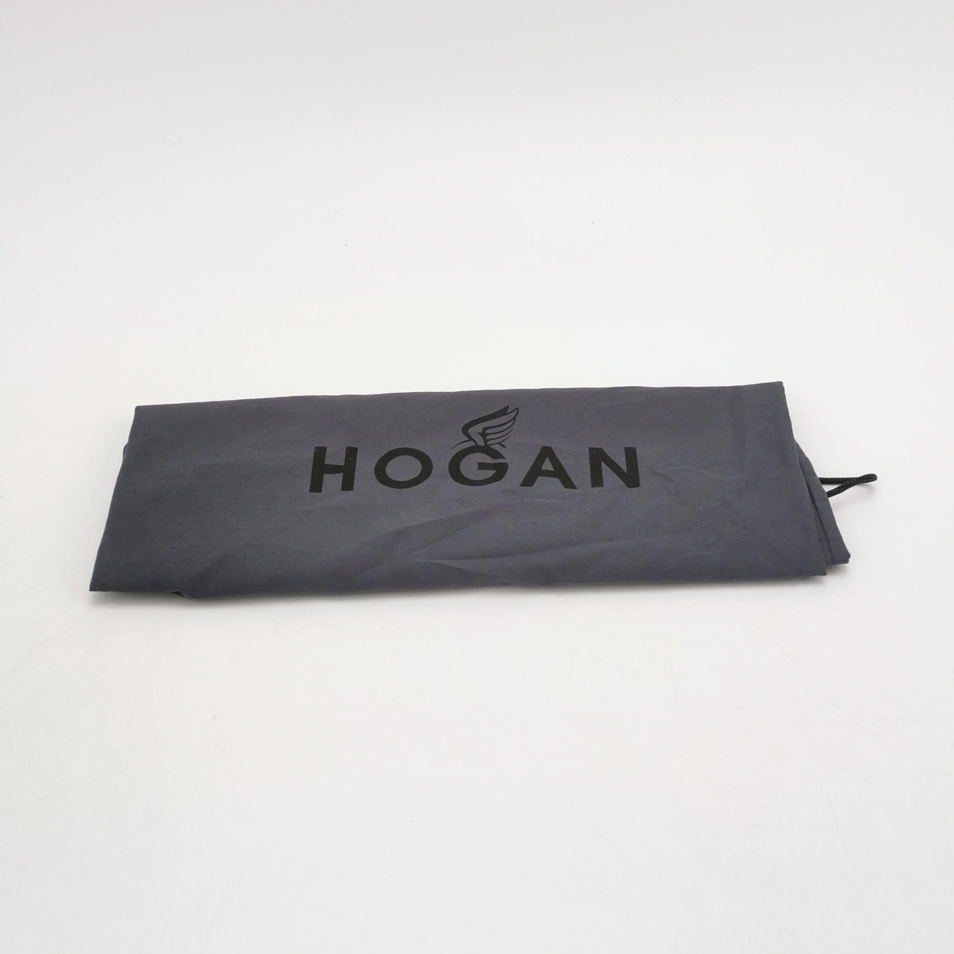 Hogan Hogan Black Leather Low-Top Sneakers US 8.5 Size US 8 / EU 41 - 7 Thumbnail