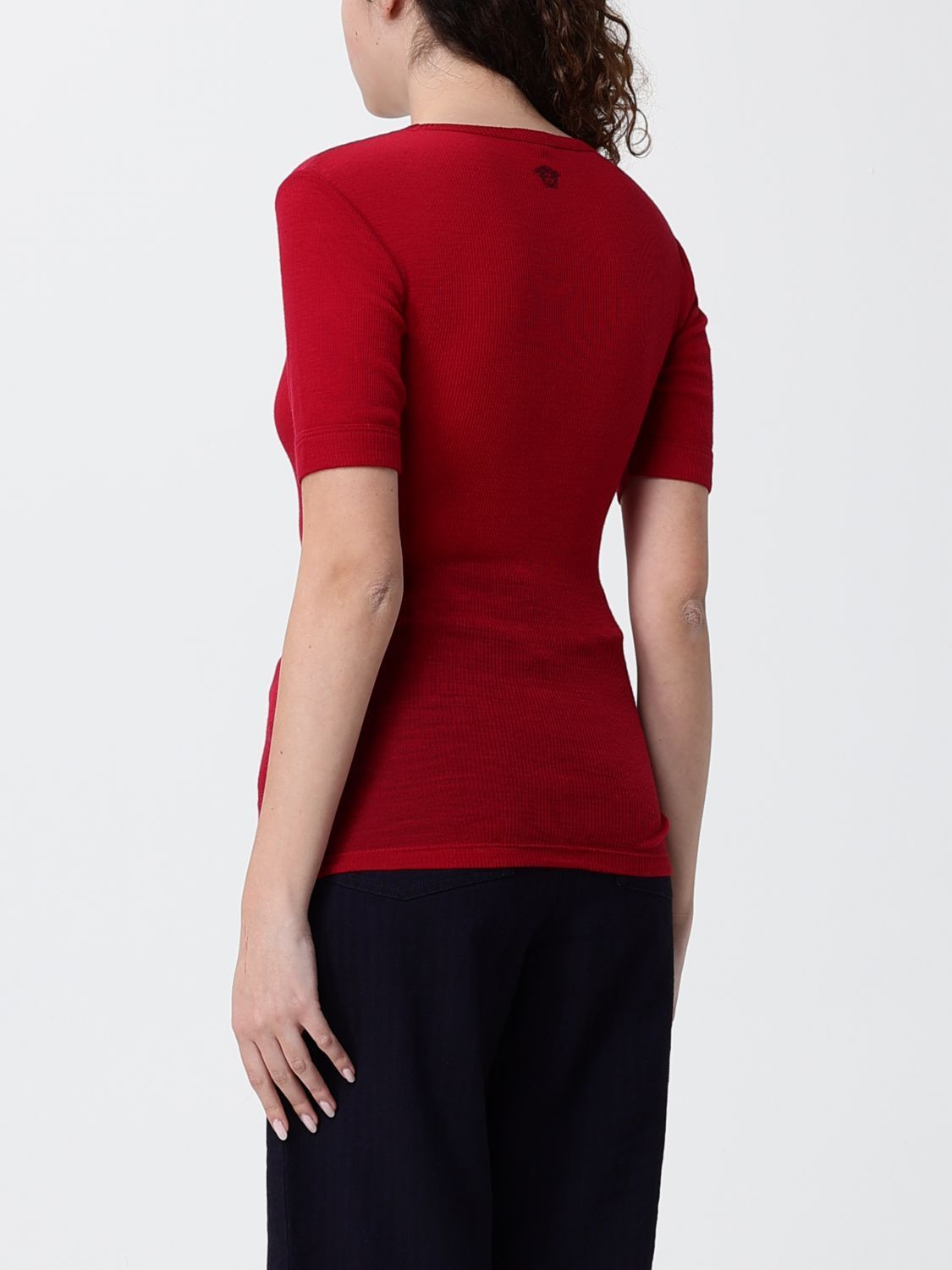 Versace Versace Sweater Woman Red Size M / US 6-8 / IT 42-44 - 2 Thumbnail