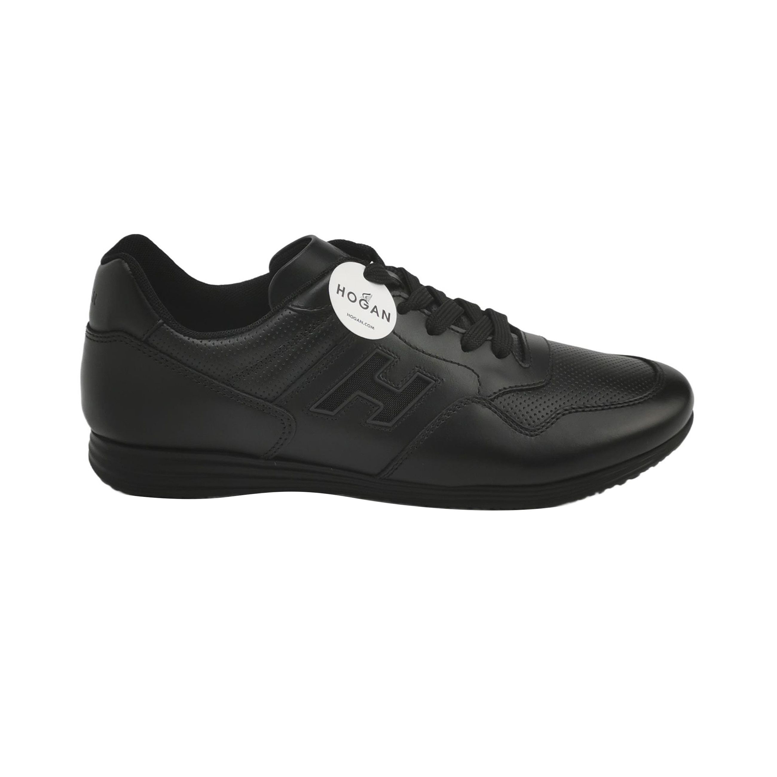 Hogan Hogan Leather Perforated Logo Sneakers 41.5 Size US 8 / EU 41 - 2 Thumbnail
