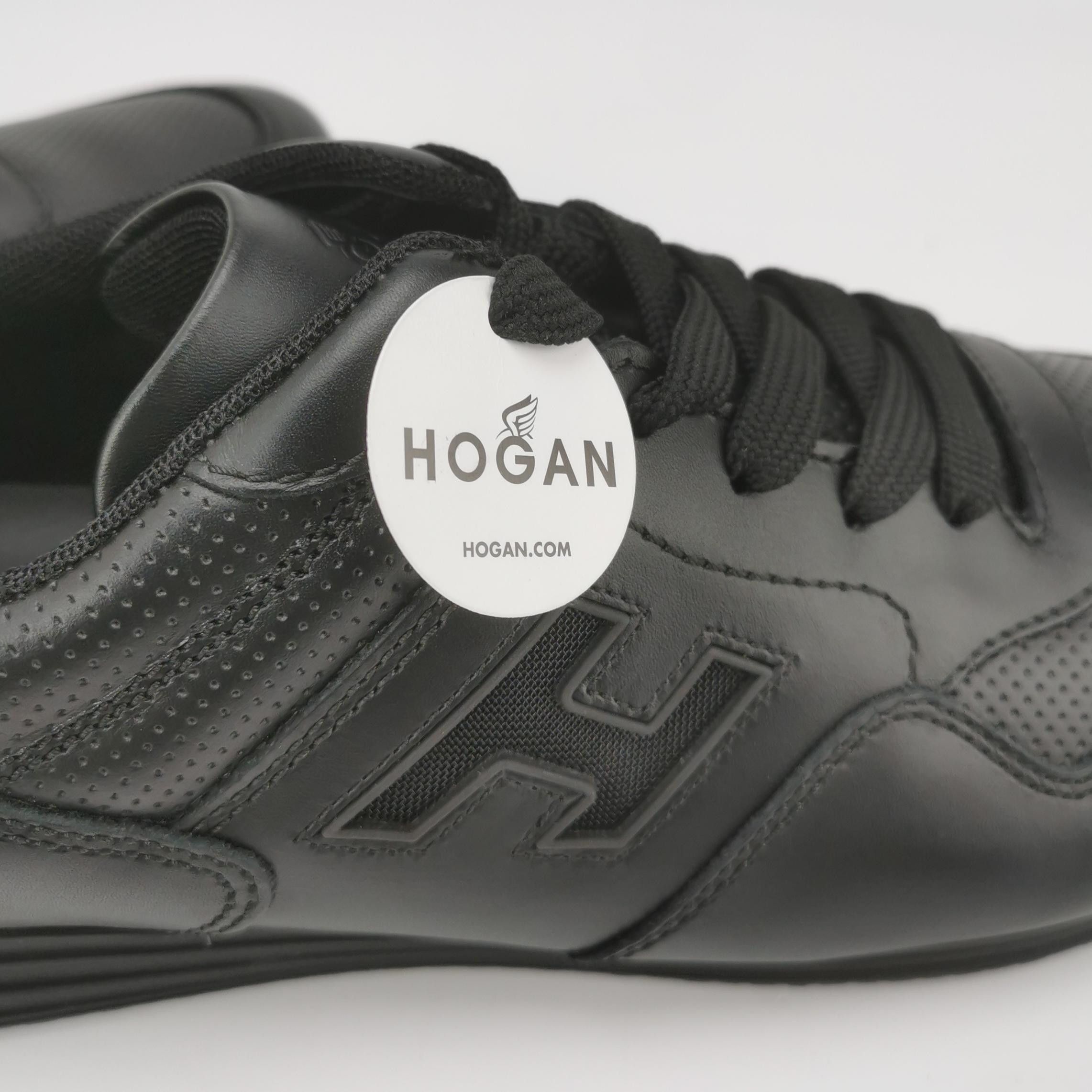 Hogan Hogan Leather Perforated Logo Sneakers 41.5 Size US 8 / EU 41 - 7 Thumbnail