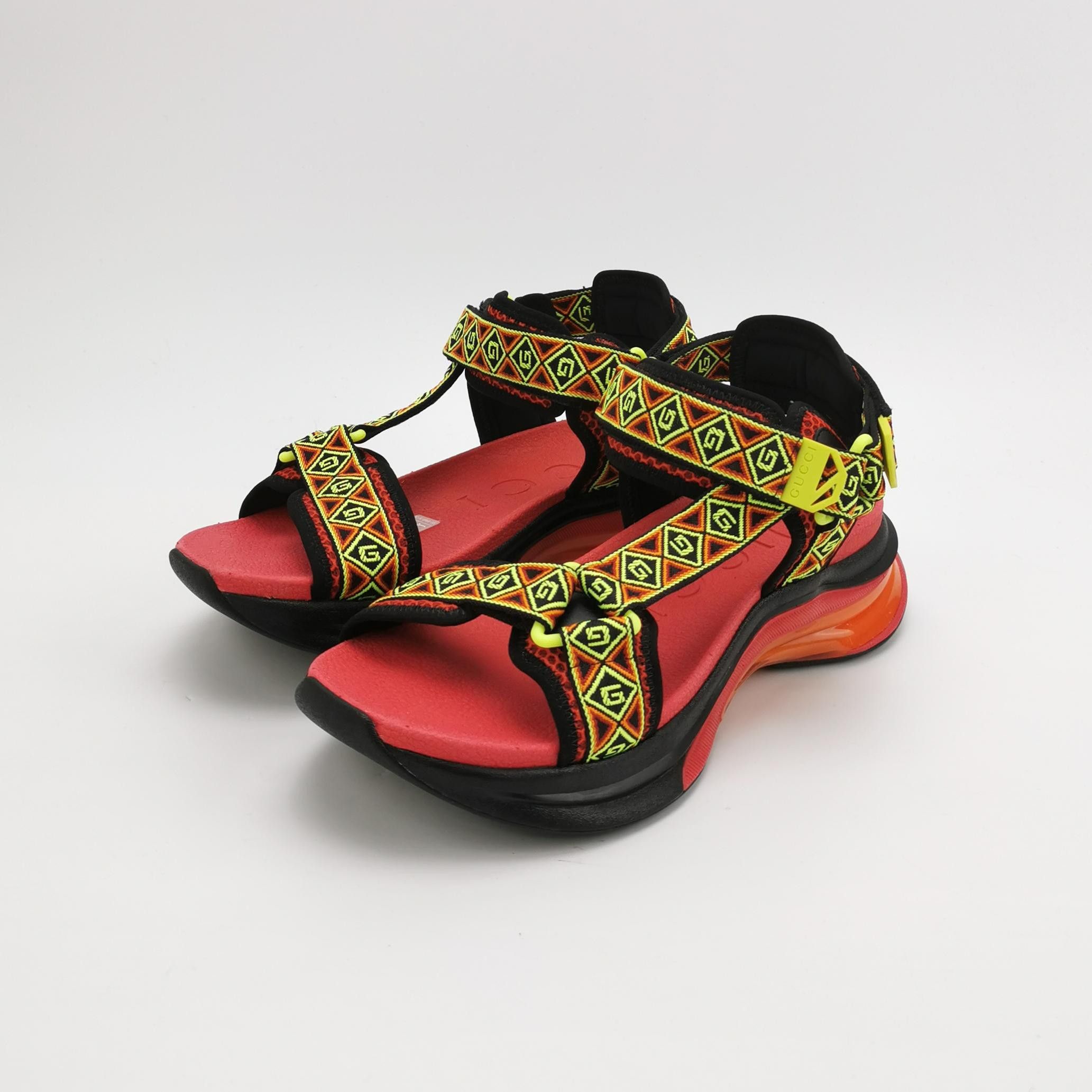 Gucci Gucci Geometric Logo Print Sandals EU 41 Size US 8 / EU 41 - 3 Thumbnail