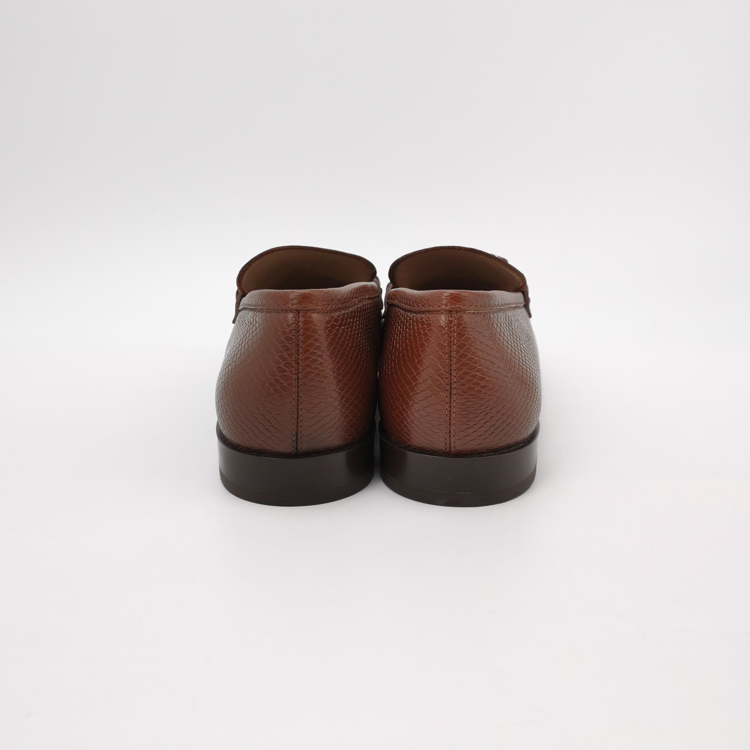 Salvatore Ferragamo Salvatore Ferragamo Gancini Deer Skin Loafers 41 Size US 8 / EU 41 - 5 Thumbnail