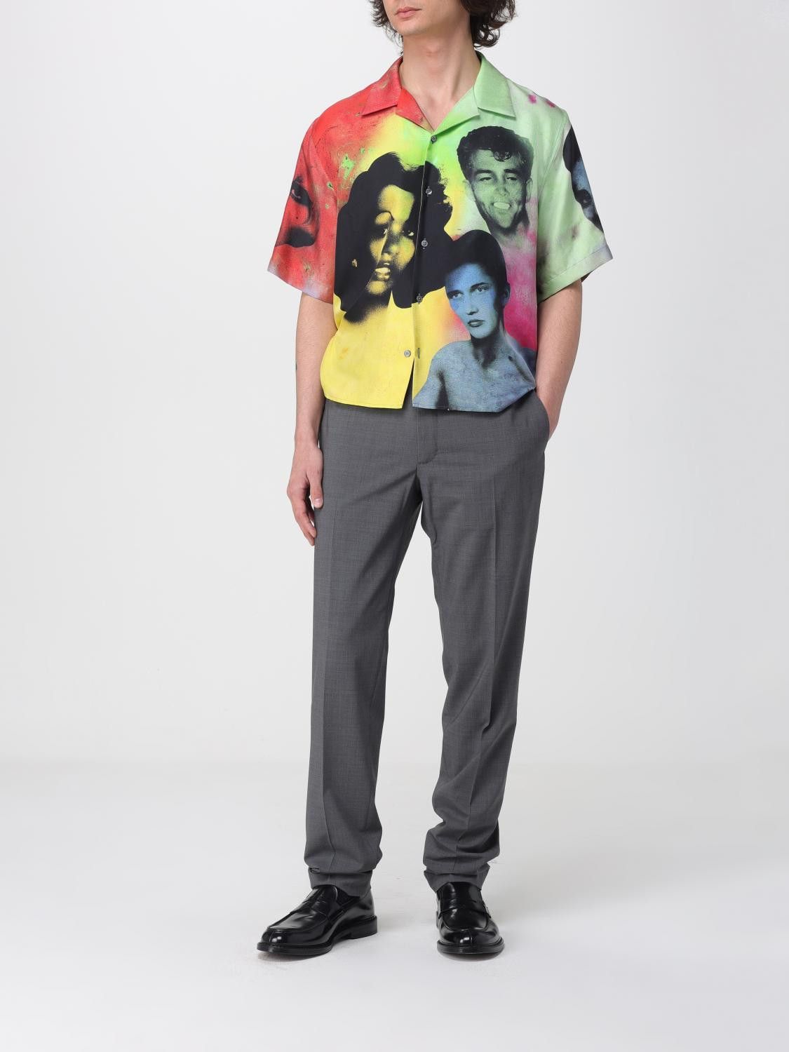 Versace Versace Shirt Men Multicolor Size US M / EU 48-50 / 2 - 2 Thumbnail