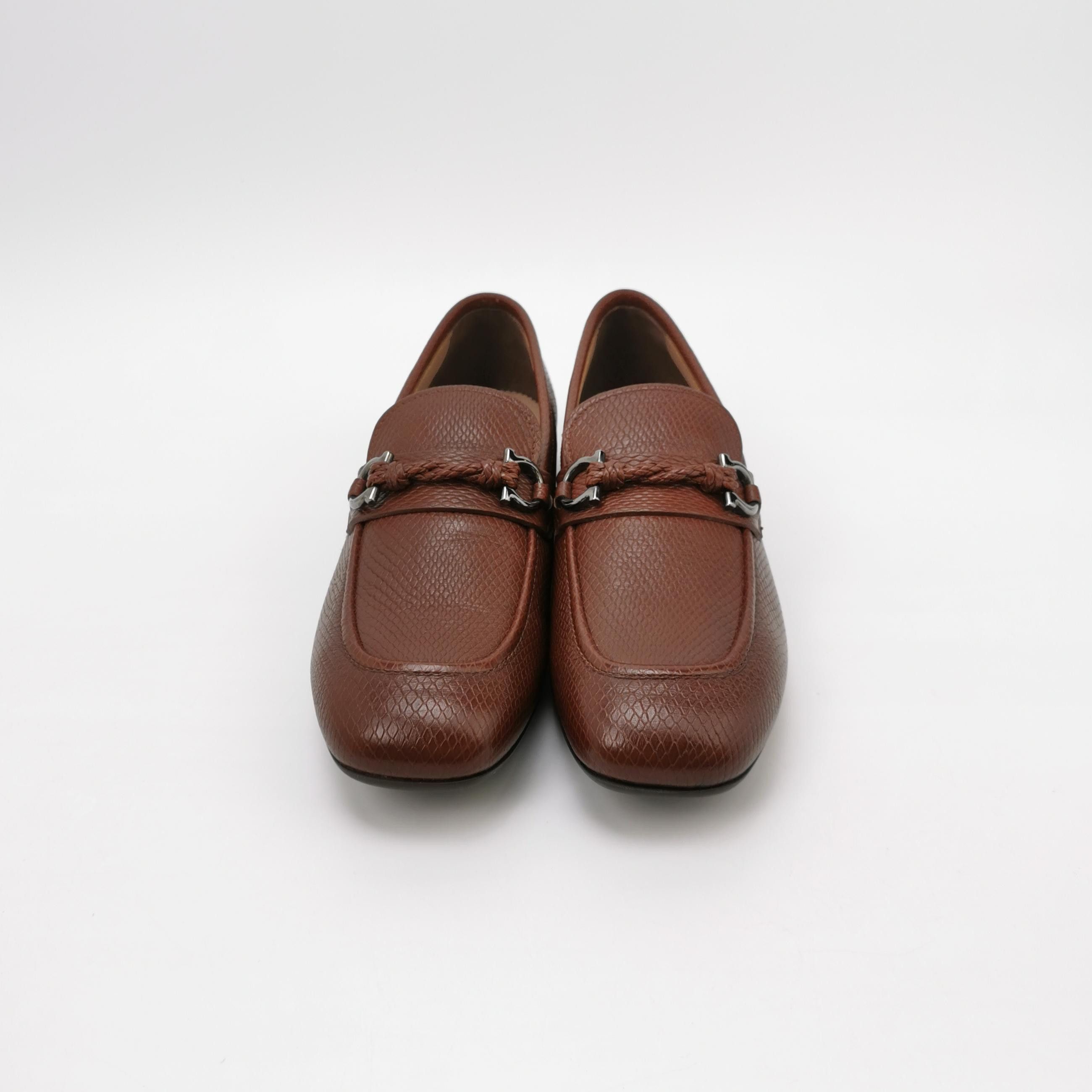 Salvatore Ferragamo Salvatore Ferragamo Pago Gancini Loafers 41.5 Size US 8 / EU 41 - 4 Thumbnail