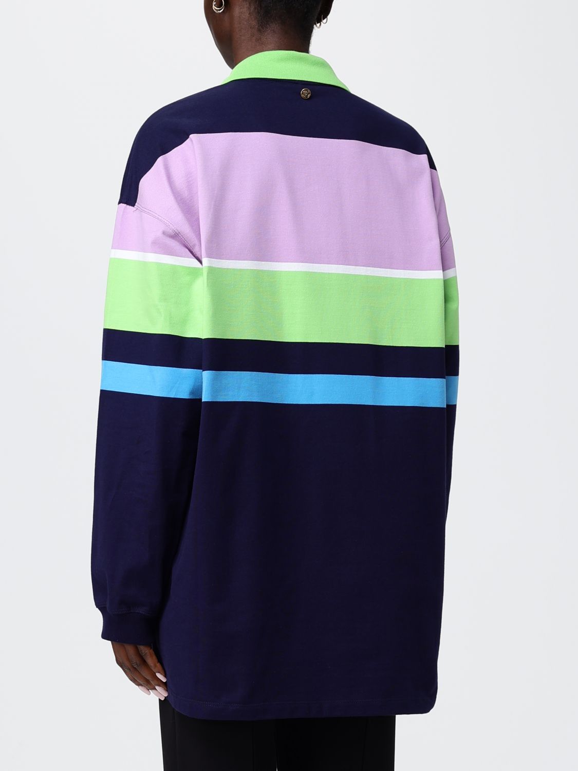 Versace Versace Polo Shirt Woman Multicolor Size M / US 6-8 / IT 42-44 - 3 Thumbnail