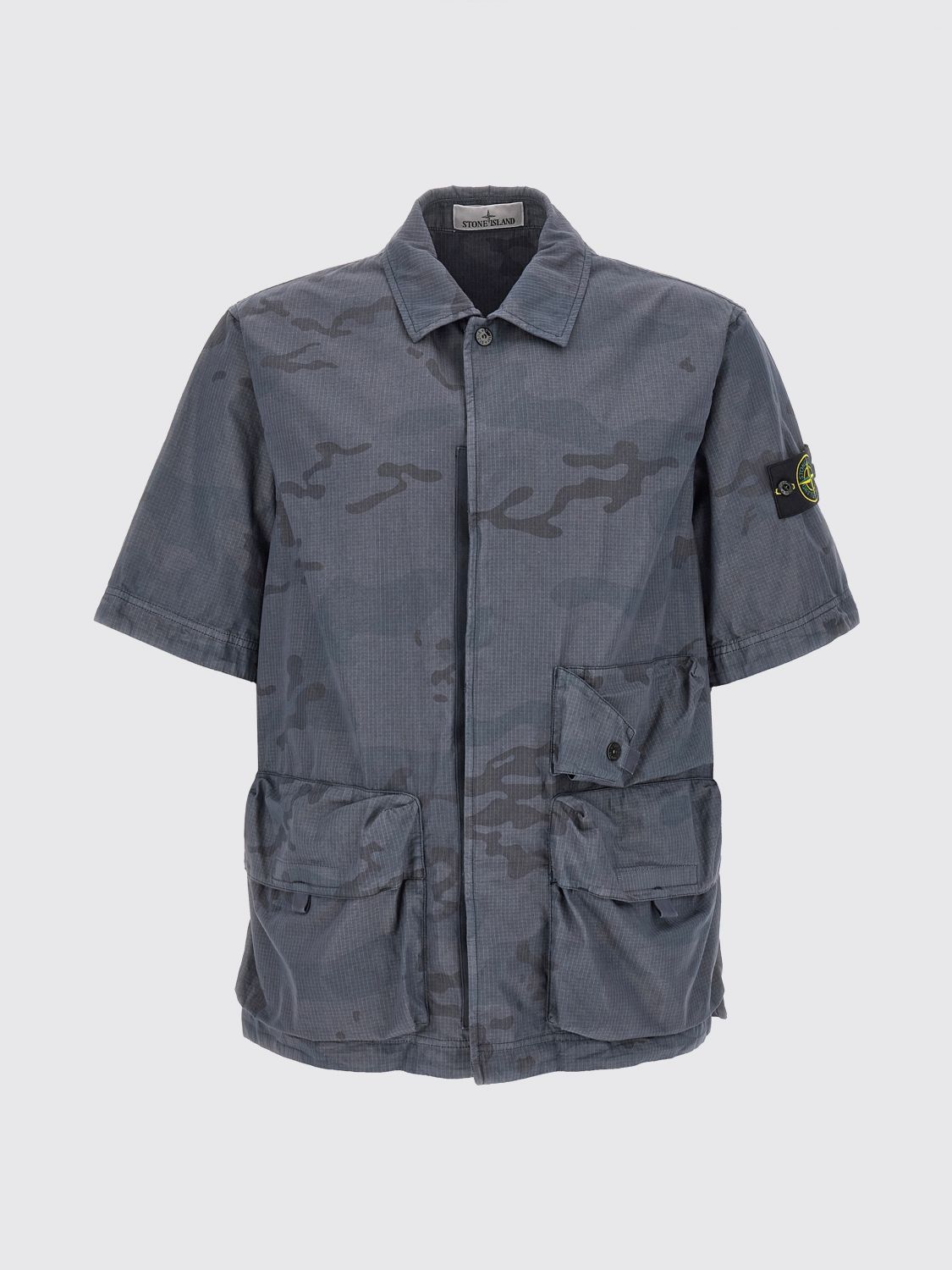 Stone Island Stone Island Shirt Men Blue Size US M / EU 48-50 / 2 - 2 Thumbnail