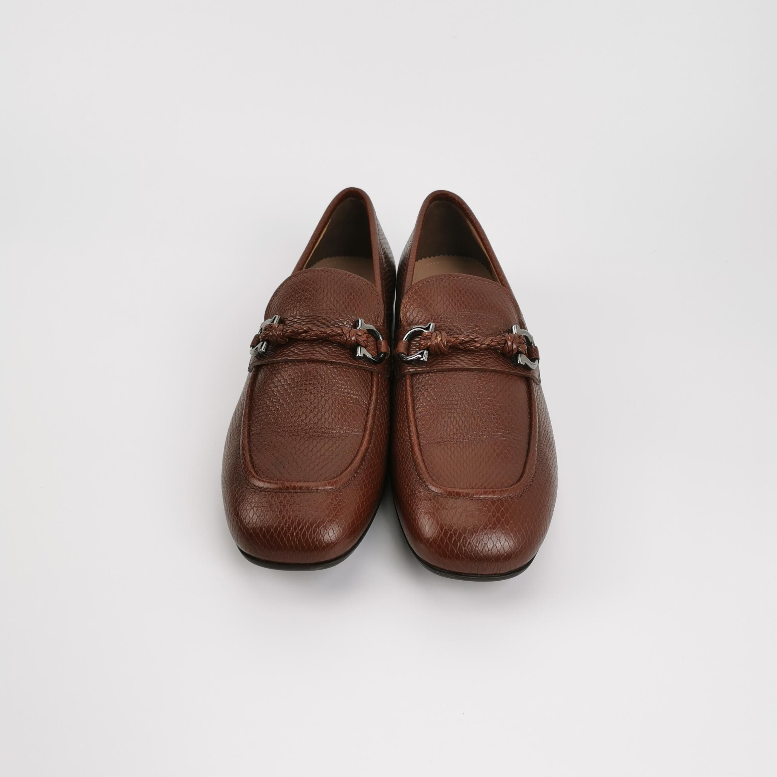 Salvatore Ferragamo Salvatore Ferragamo Gancini Deerskin Loafers 41 Size US 8 / EU 41 - 4 Thumbnail