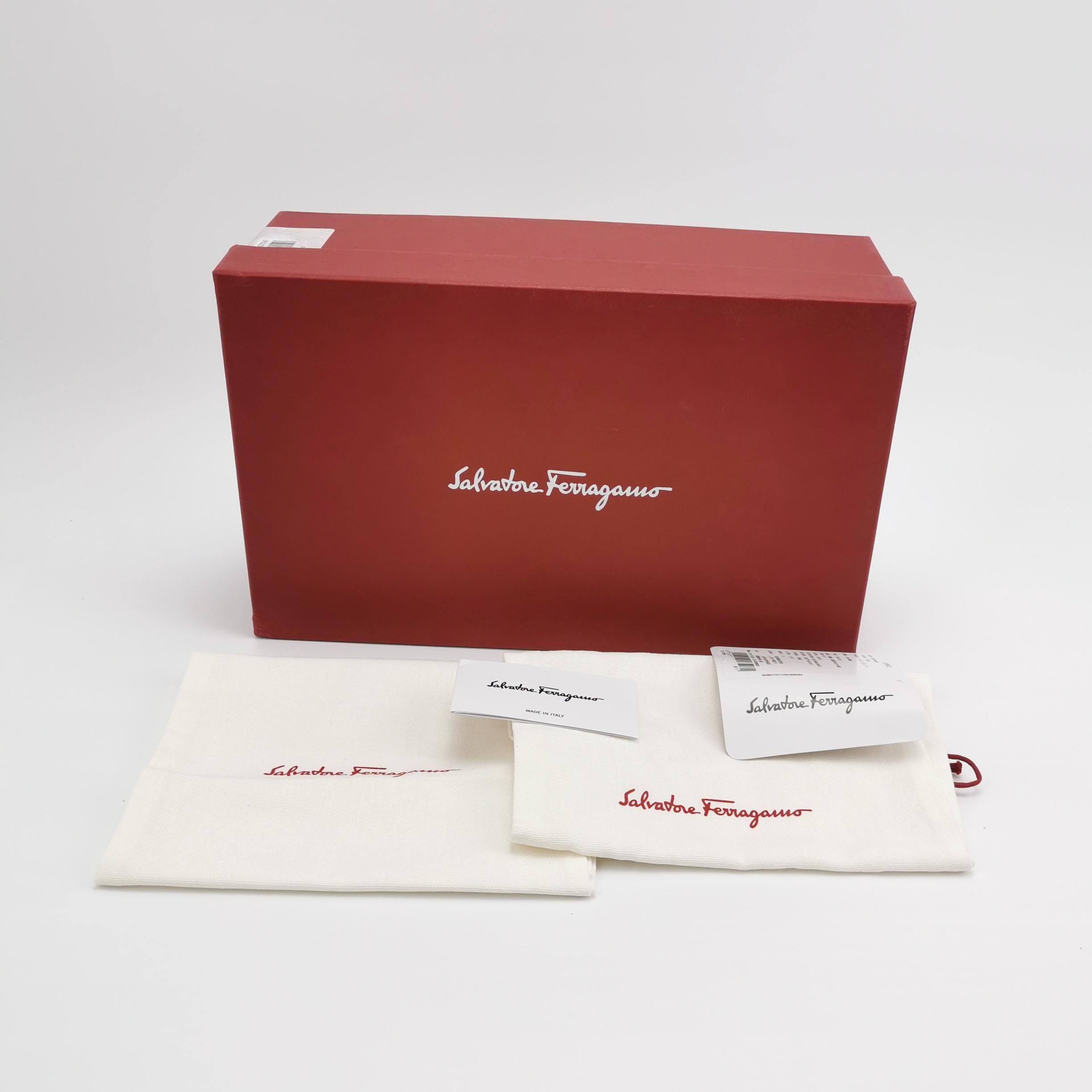 Salvatore Ferragamo Salvatore Ferragamo Pago Gancini Deer Leather Loafers 8.5 Size US 8 / EU 41 - 7 Thumbnail