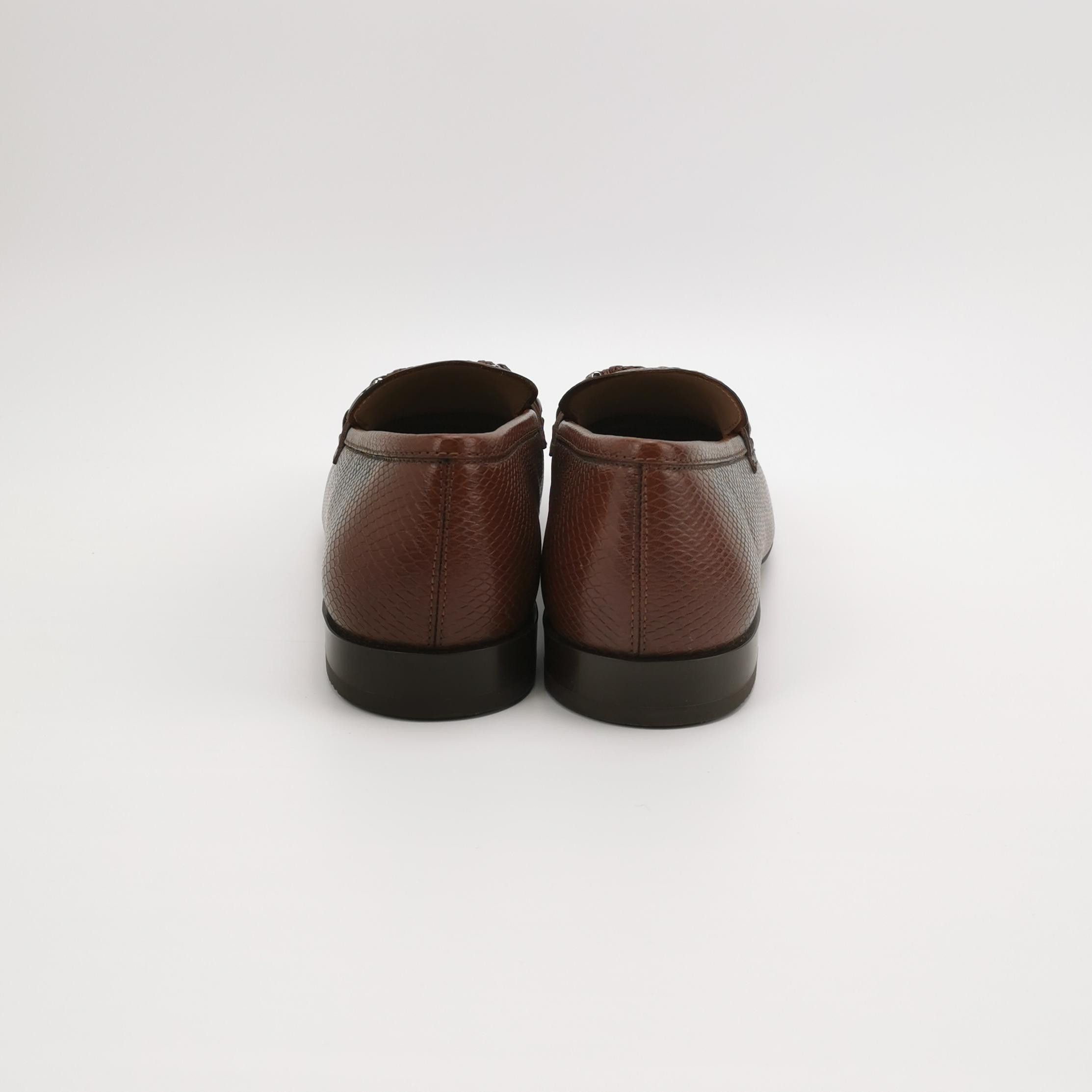 Salvatore Ferragamo Salvatore Ferragamo Gancini Deerskin Loafers EU 41.5 Size US 8 / EU 41 - 5 Thumbnail