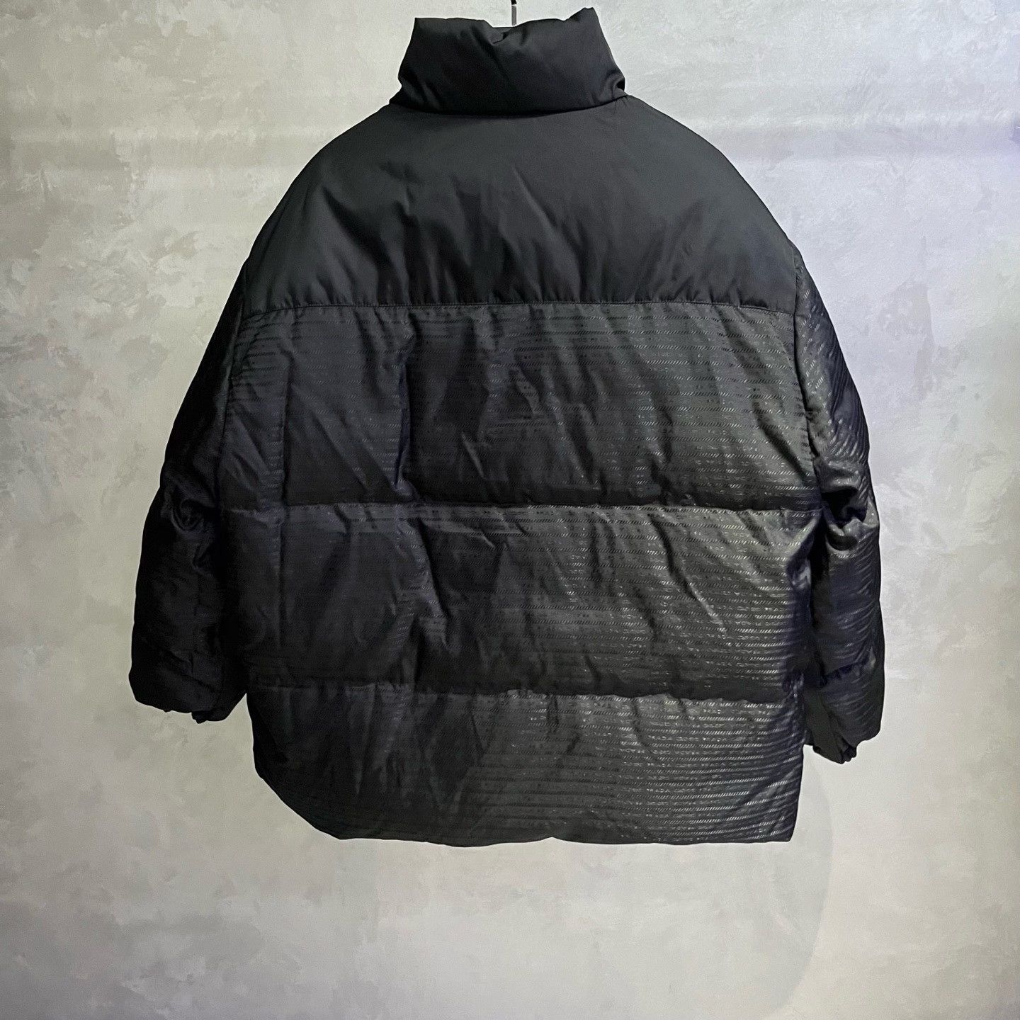 Prada Prada Retro Oversized Black Heavy Coat xl Men Size US XL / EU 56 / 4 - 2 Thumbnail