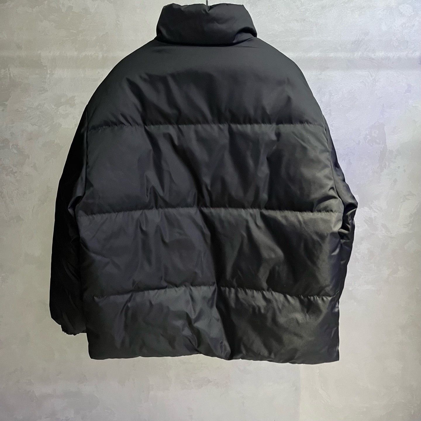Prada Prada Retro Oversized Black Heavy Coat xl Men Size US XL / EU 56 / 4 - 4 Thumbnail