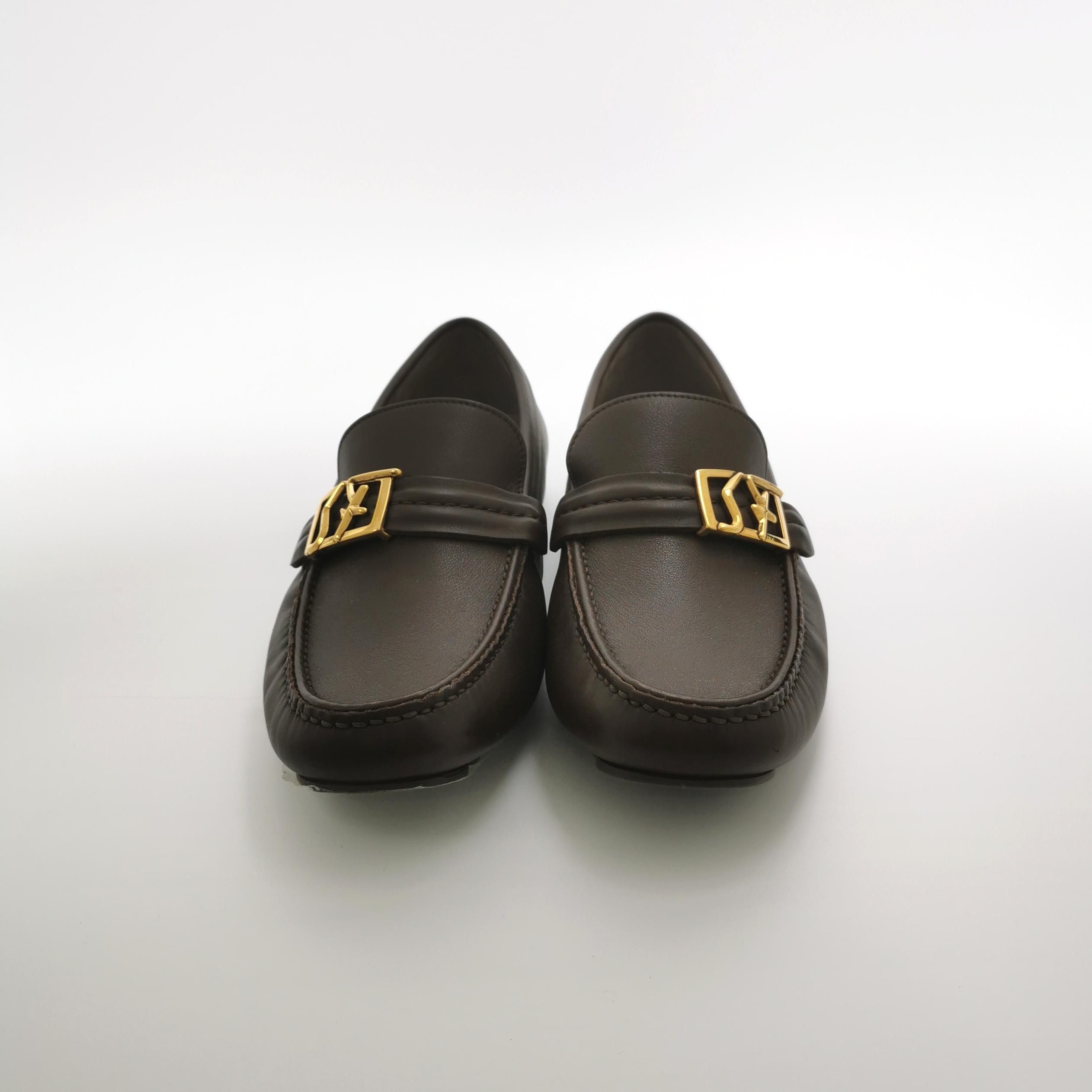 Salvatore Ferragamo Salvatore Ferragamo Brown Leather Bit Loafers Size 39 Size US 6 / EU 39 - 4 Thumbnail