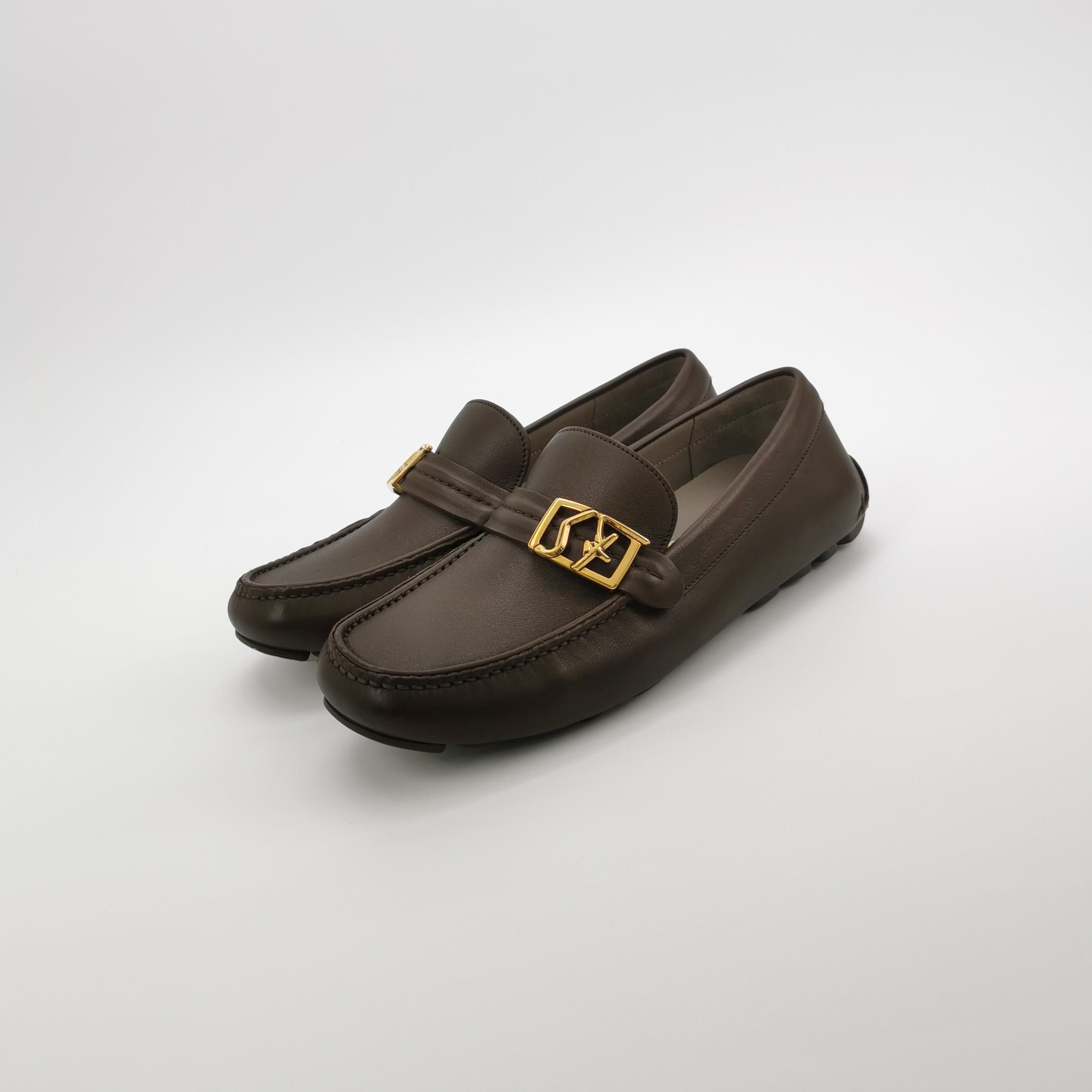 Salvatore Ferragamo Salvatore Ferragamo Brown Leather Bit Loafers Size 39 Size US 6 / EU 39 - 3 Thumbnail