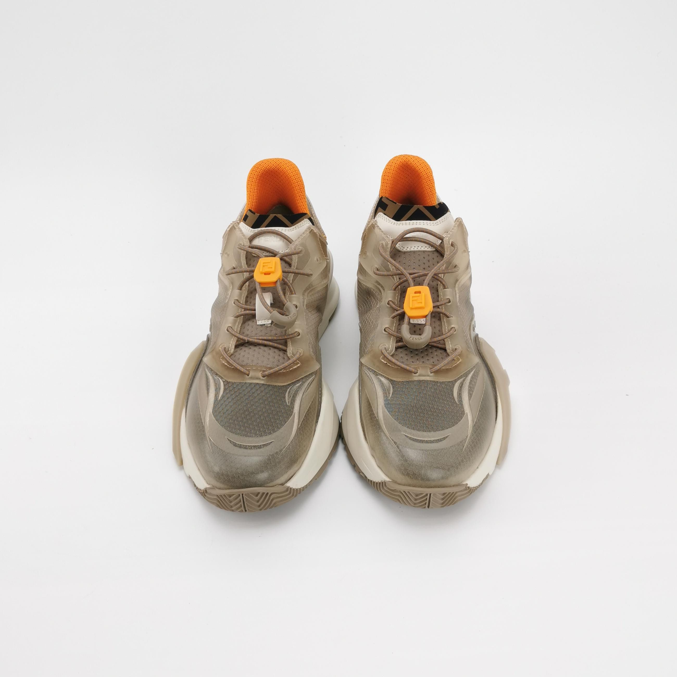 Fendi Fendi Flow Mesh Panelled Sneakers EU 41.5 Size US 8 / EU 41 - 4 Thumbnail