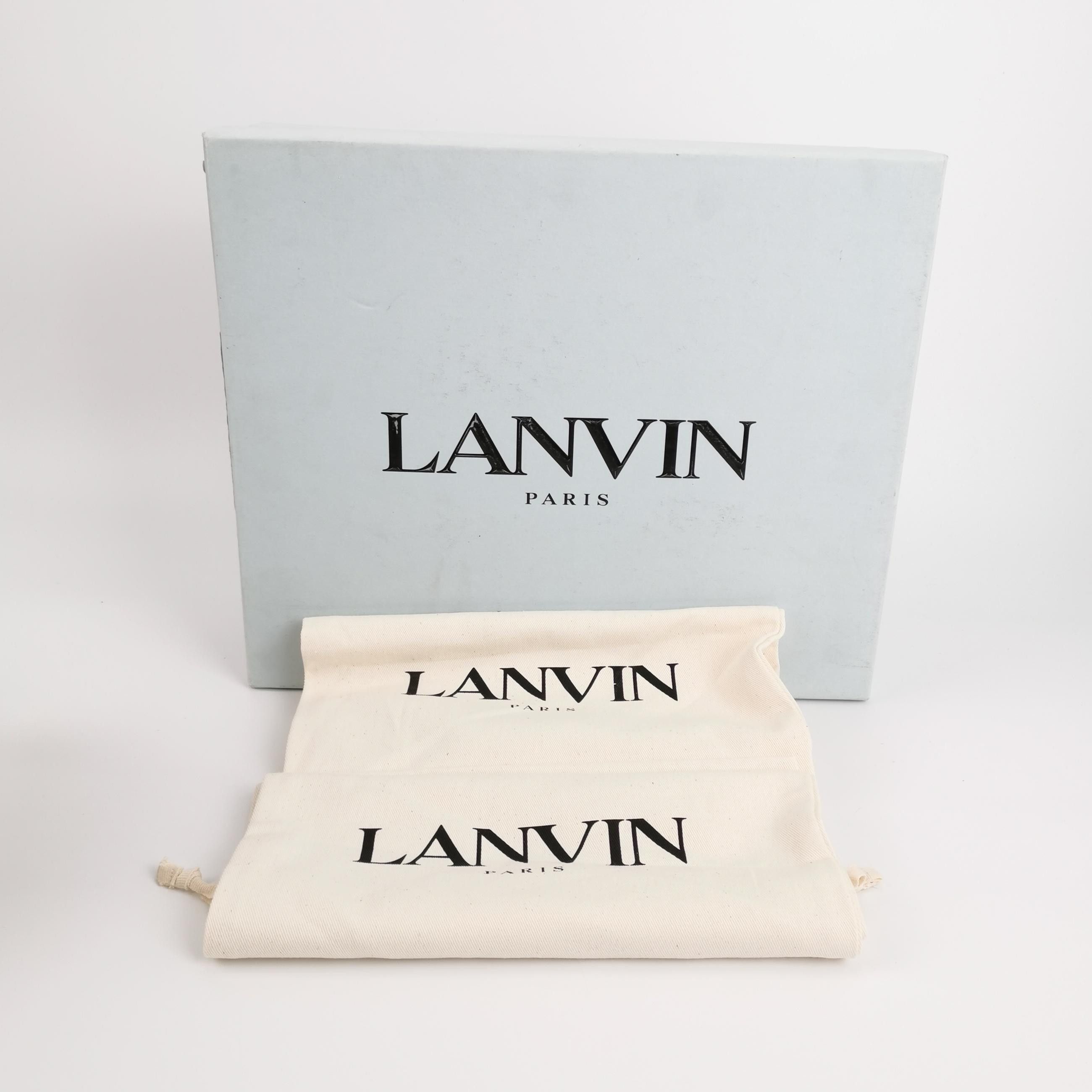 Lanvin Lanvin Curb Suede & Mesh Sneakers 41 Size US 8 / EU 41 - 7 Thumbnail