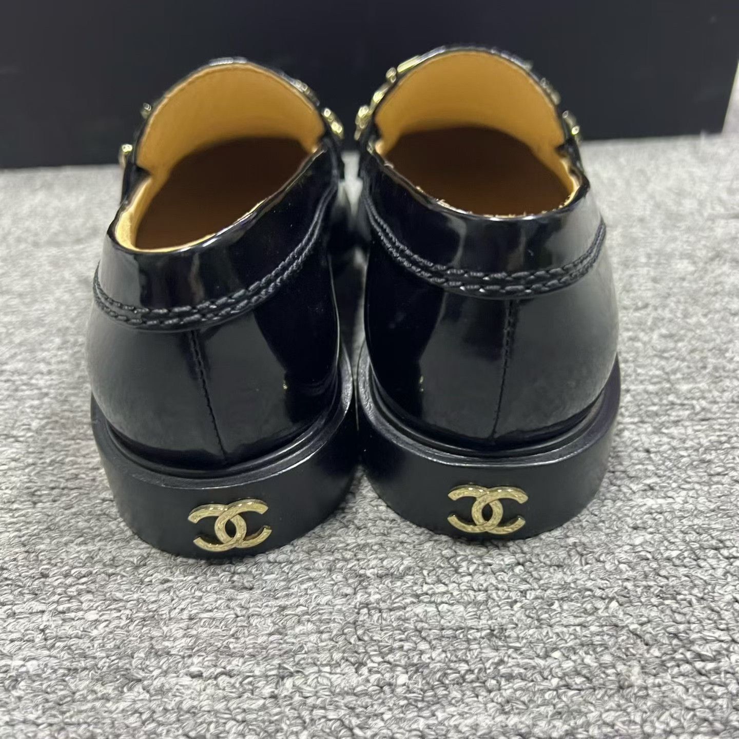Chanel Chanel Casual Black Lowtop Sneakers us_5 Women Size US 5 / IT 35 - 3 Thumbnail