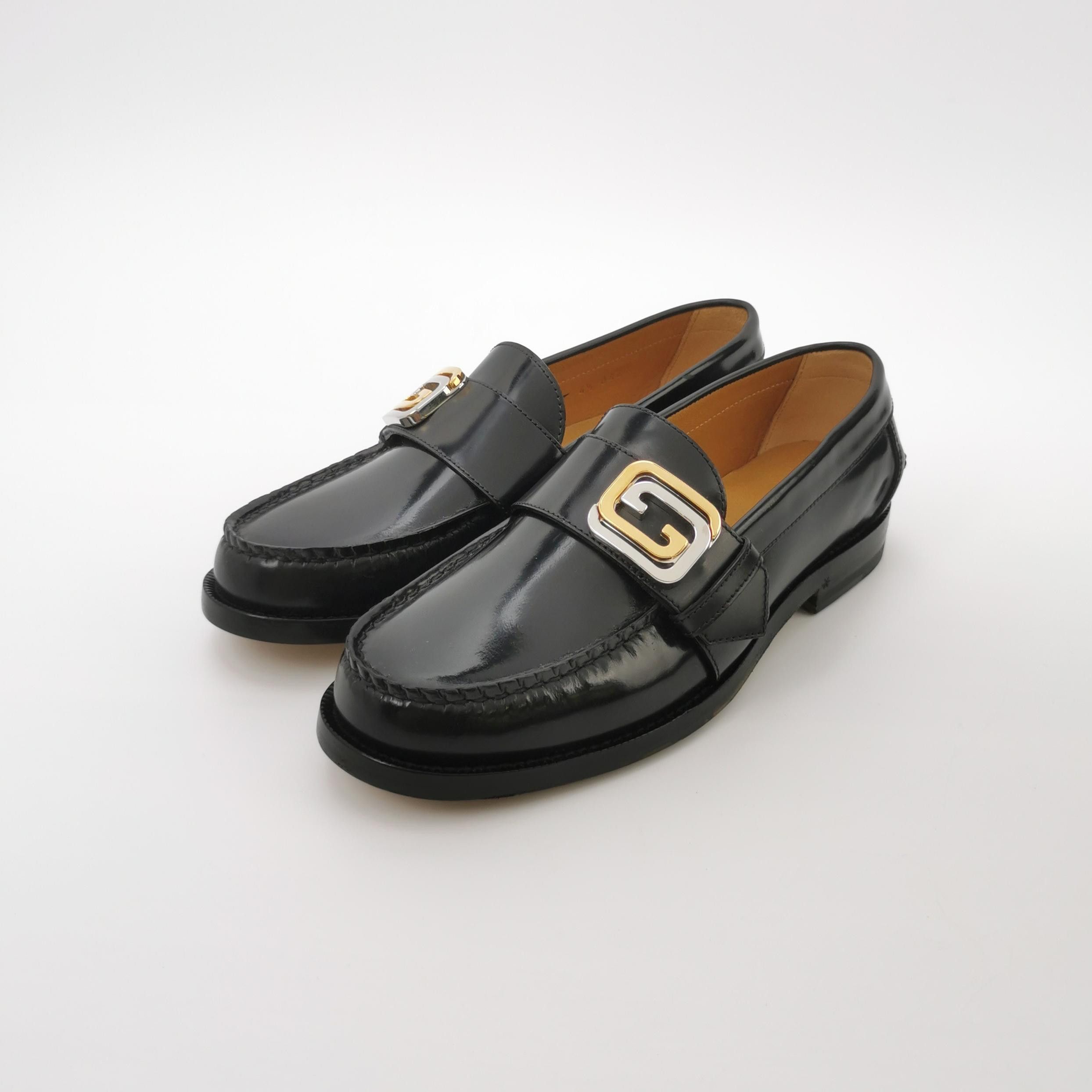 Gucci Gucci Interlocking G Leather Loafers Size 38.5 Size US 5.5 / EU 38 - 3 Thumbnail