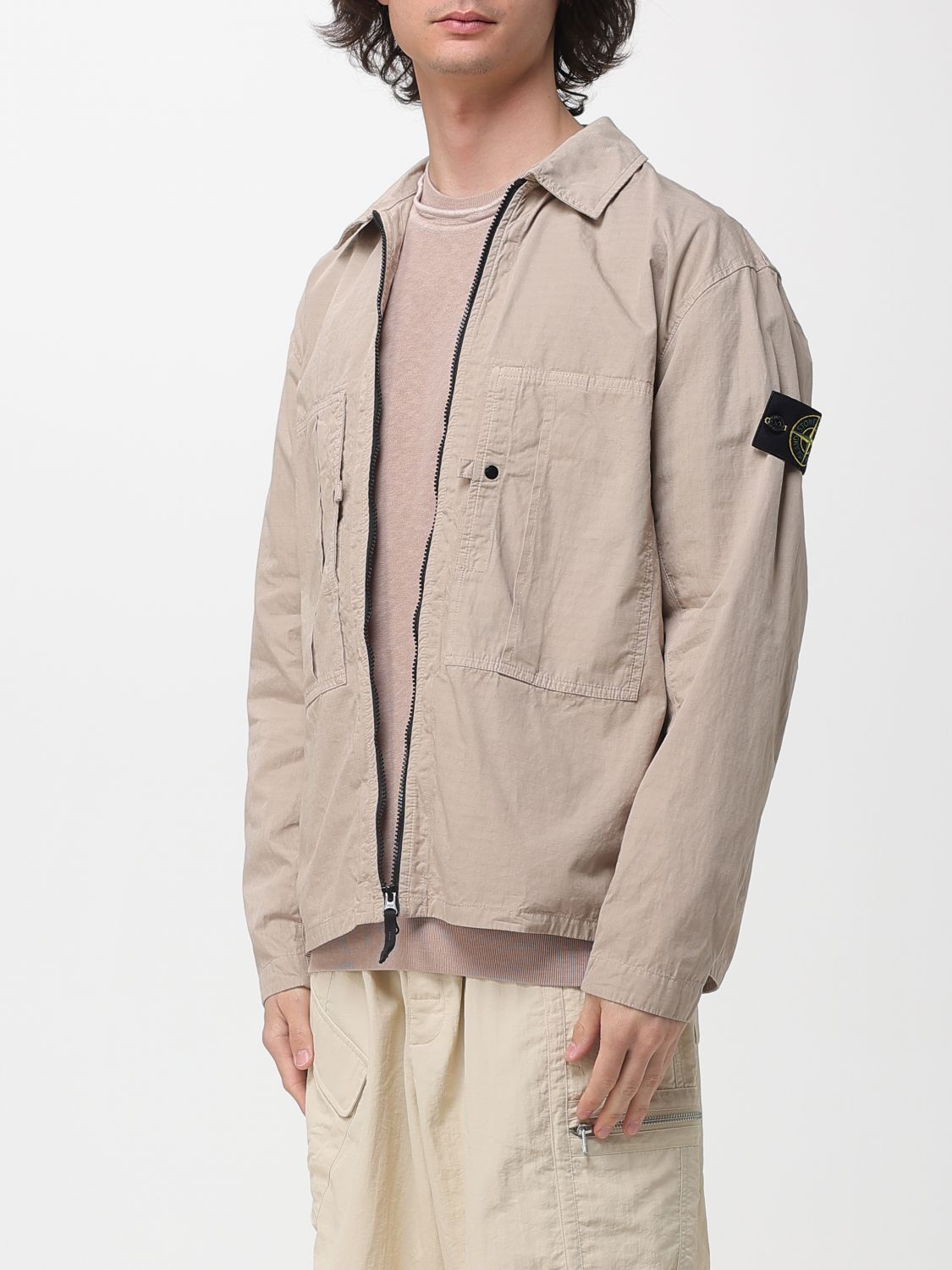 Stone Island Stone Island Jacket Men Sand Size US M / EU 48-50 / 2 - 4 Thumbnail