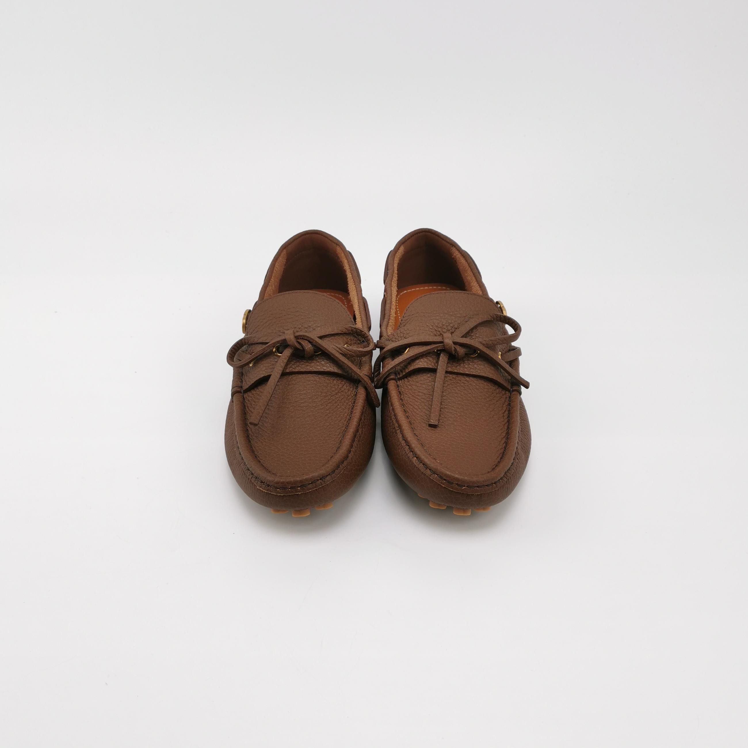 Gucci Gucci Interlocking G Grained Leather Driving Shoes 6.5 Size US 6 / EU 39 - 4 Thumbnail