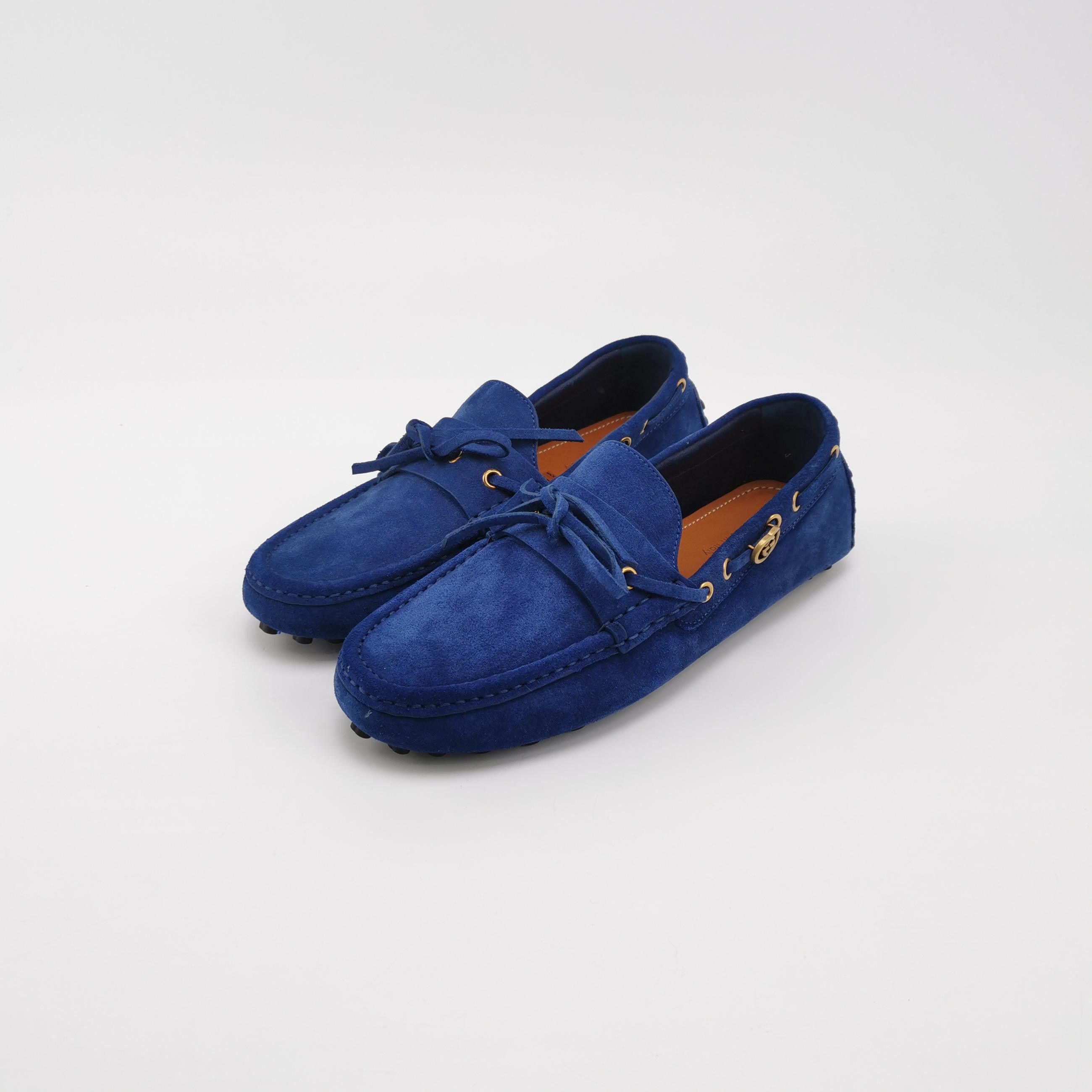Gucci Gucci Suede Interlocking G Driving Shoes 40 Size US 7 / EU 40 - 3 Thumbnail