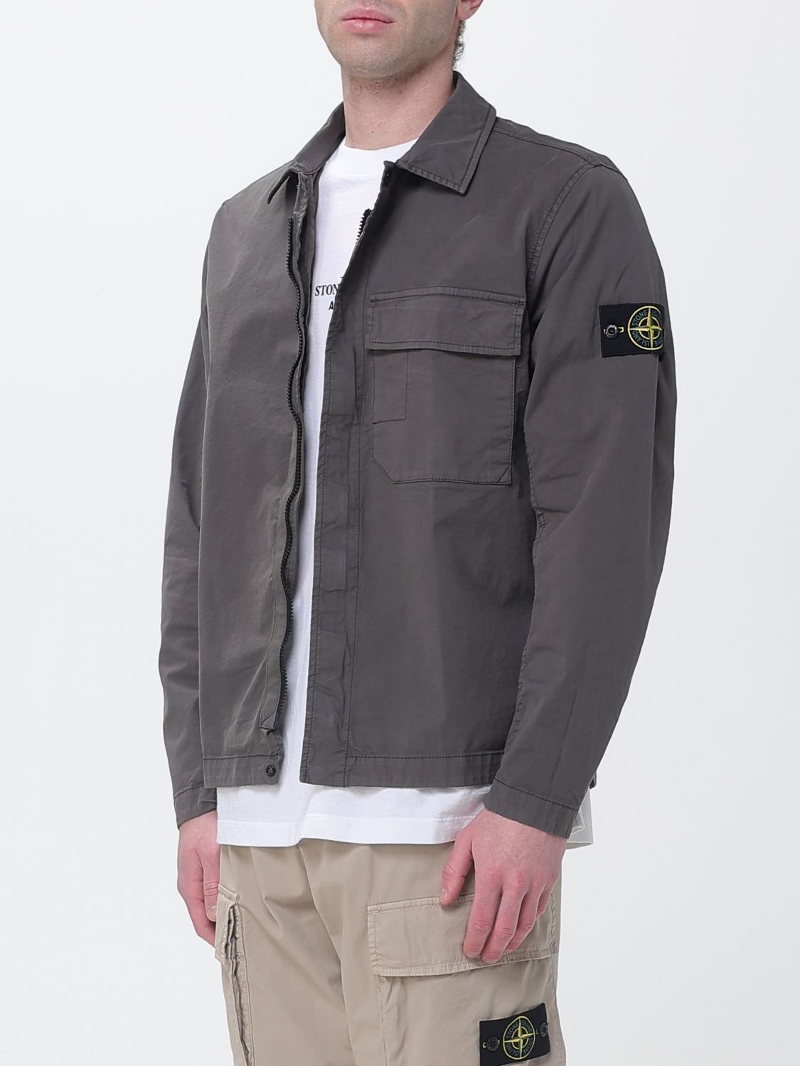 Stone Island Stone Island Jacket Men Charcoal Size US L / EU 52-54 / 3 - 4 Thumbnail