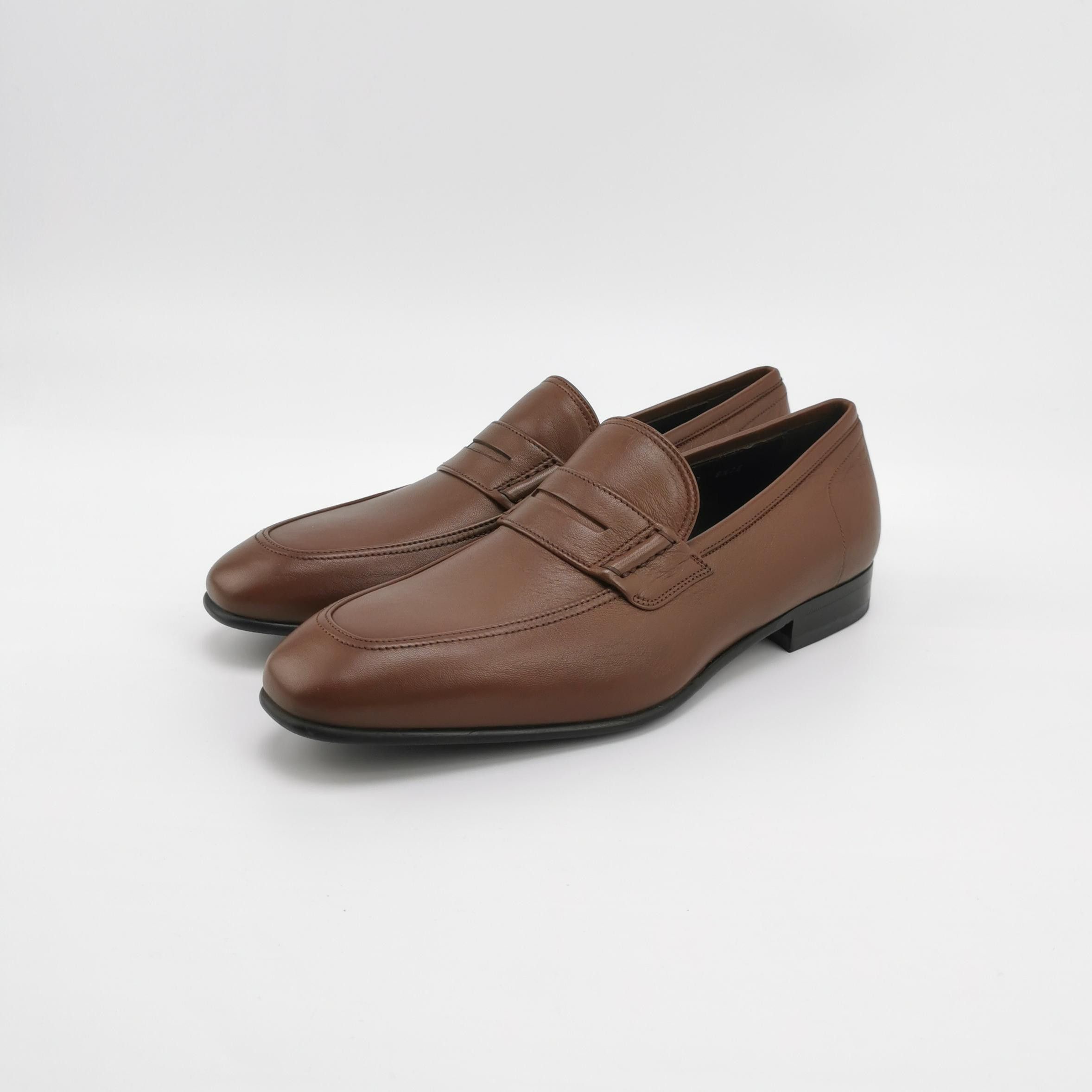 Salvatore Ferragamo Salvatore Ferragamo Brown Nappa Loafers 8.5 Size US 7 / EU 40 - 3 Thumbnail