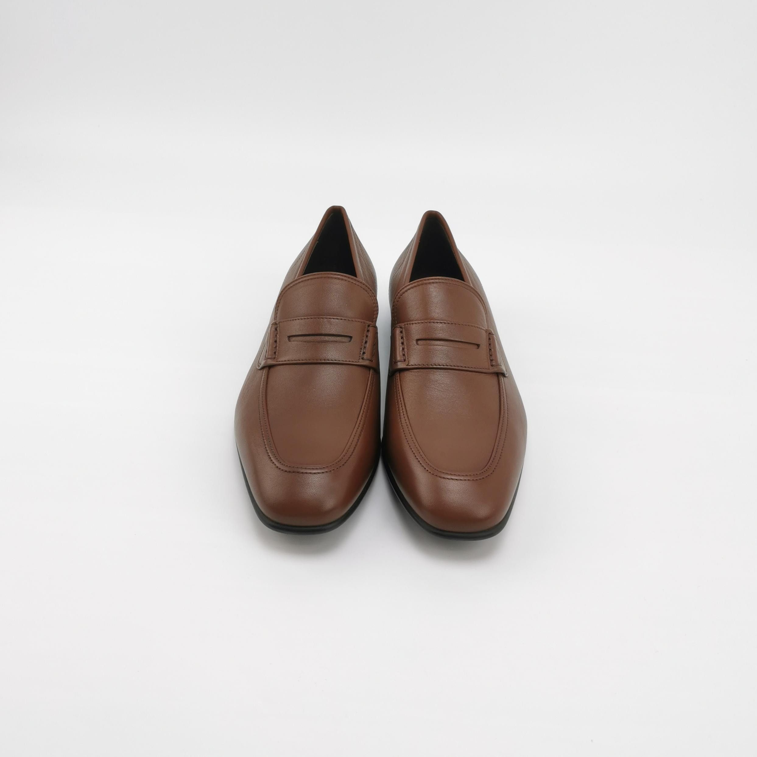 Salvatore Ferragamo Salvatore Ferragamo Brown Nappa Loafers 8.5 Size US 7 / EU 40 - 4 Thumbnail