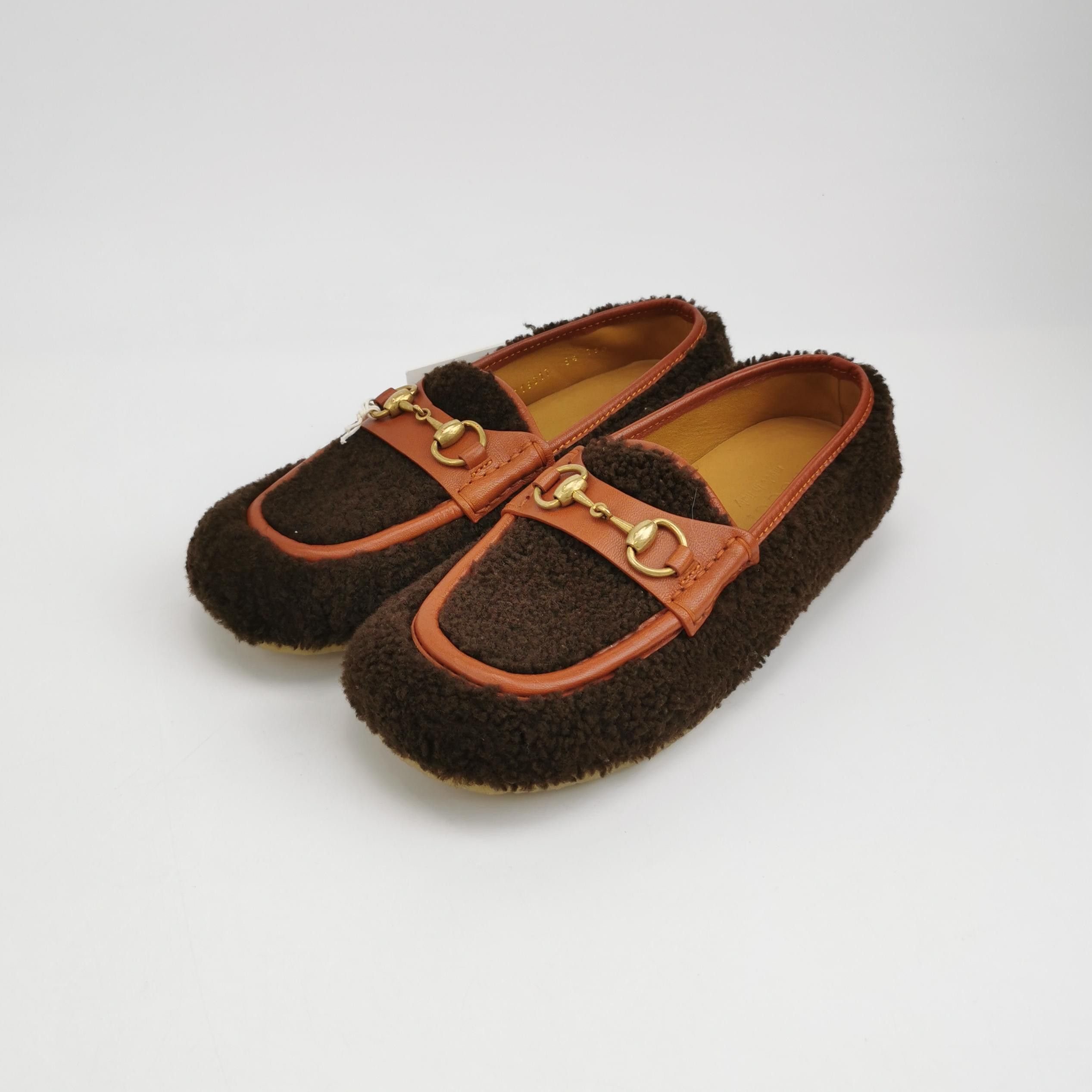 Gucci Gucci Shearling Horsebit Loafers IT 40.5 Size US 10.5 / IT 40.5 - 3 Thumbnail