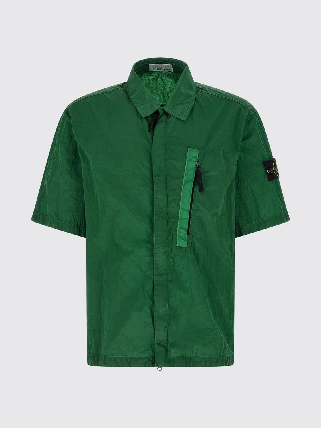 Stone Island Stone Island Shirt Men Green Size US L / EU 52-54 / 3 - 2 Thumbnail