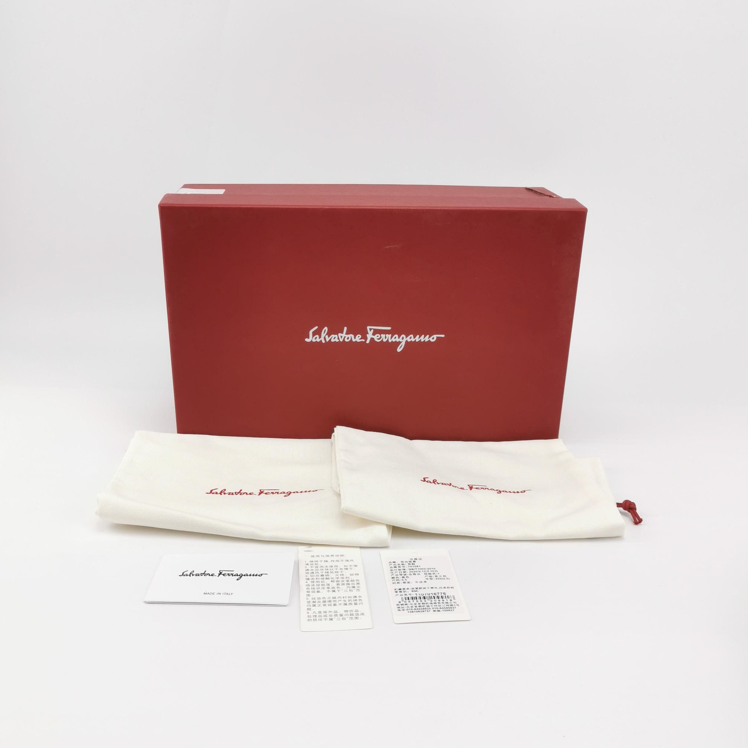 Salvatore Ferragamo Ferragamo Gancini Calfskin Loafers 39.5 Size US 6 / EU 39 - 7 Thumbnail
